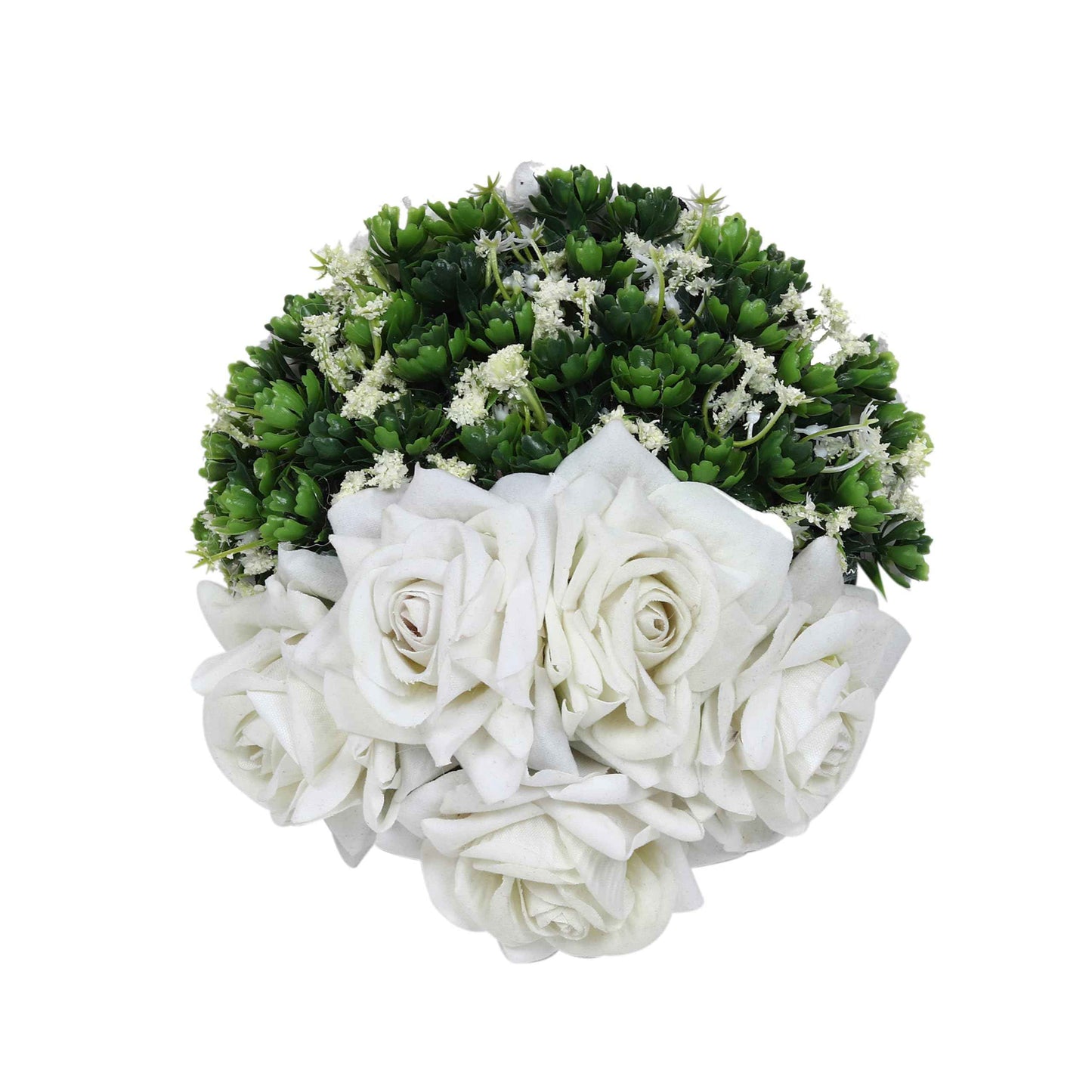 Blooming Artificial Flowers Hair Buns for Wedding, Party, and Other Occassions