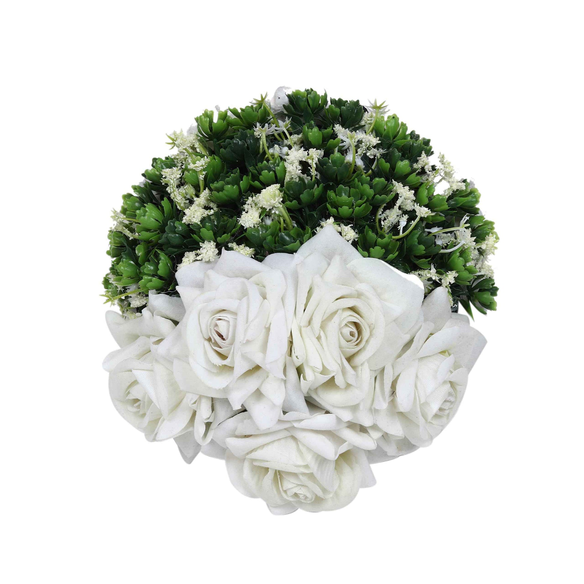 Blooming Artificial Flowers Hair Buns for Wedding, Party, and Other Occassions