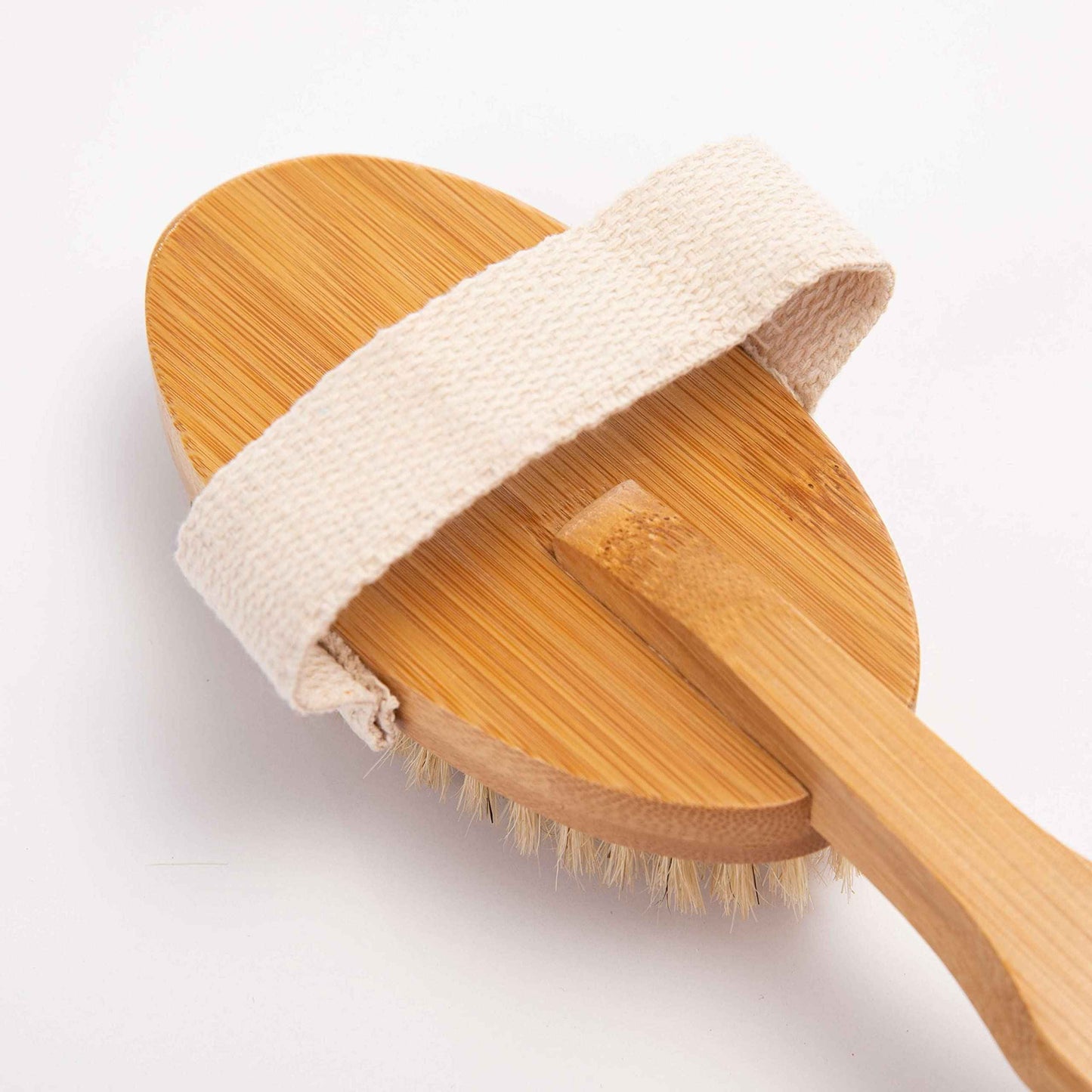 Dry Brushing Body Brush Set - Get Rid of Dry Skin and Achieve Healthy, Beautiful Skin Naturally - Massaging Body Brush & Long Handle Back Brush+Face Brush-Bundle