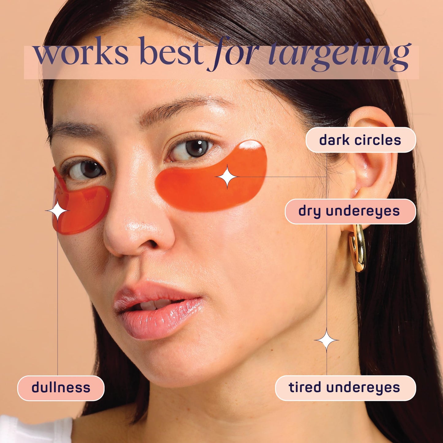 SpaLife Beauty Bright Eyed Undereye Masks – Hydrogel Eye Patches for Dark Circles, Puffiness, & Dullness with Vitamin E, Green Tea – 2-in-1 Skincare – 24 Pairs