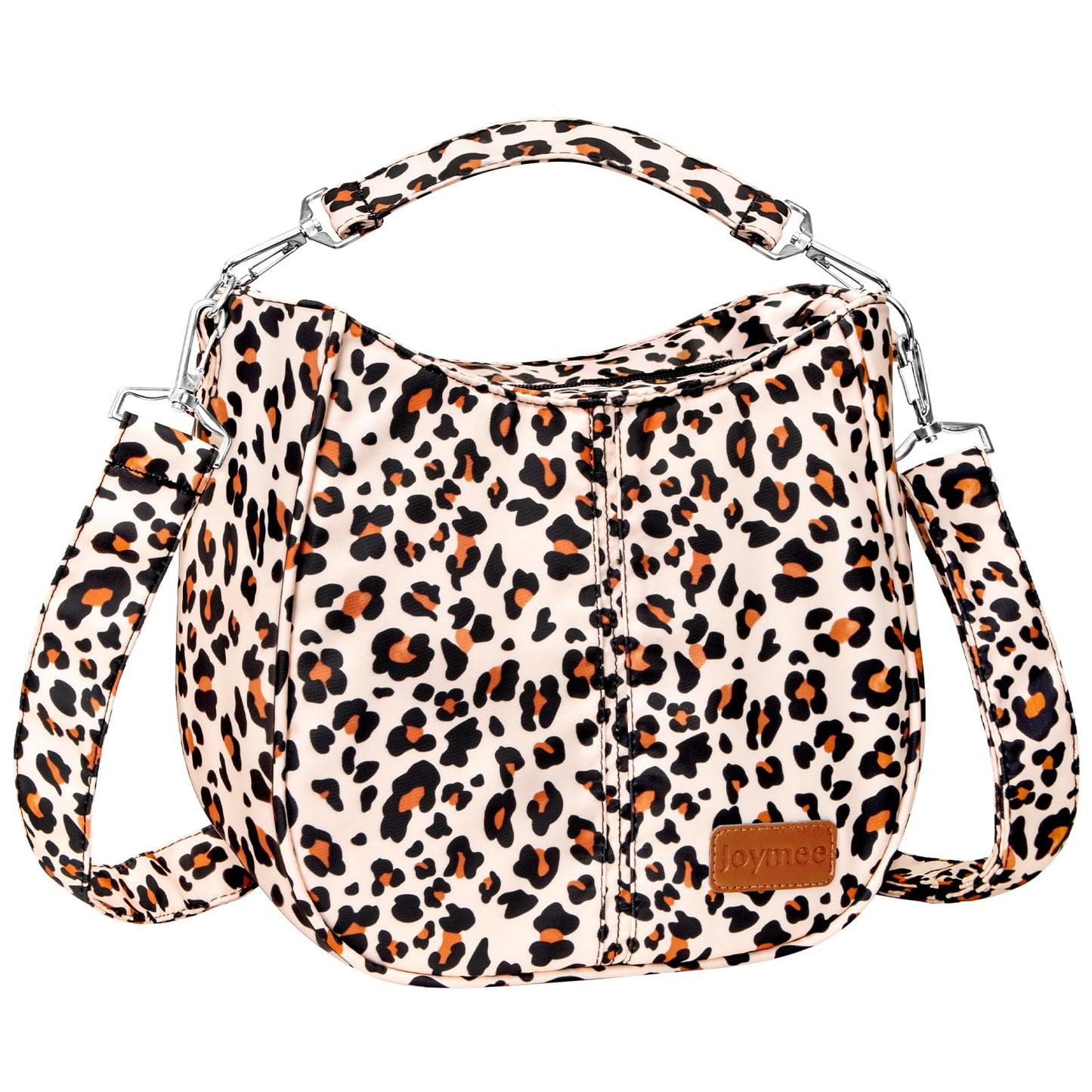 Joymee Women Lunch Bags, Reusable Leakproof Lunch Box, Insulated Tote Bag for Work Office Picnic, Leopard Lunch Bag Large Lunch Boxs, Cooler Bag for Adult