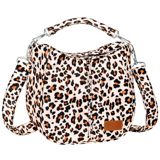 Joymee Women Lunch Bags, Reusable Leakproof Lunch Box, Insulated Tote Bag for Work Office Picnic, Leopard Lunch Bag Large Lunch Boxs, Cooler Bag for Adult