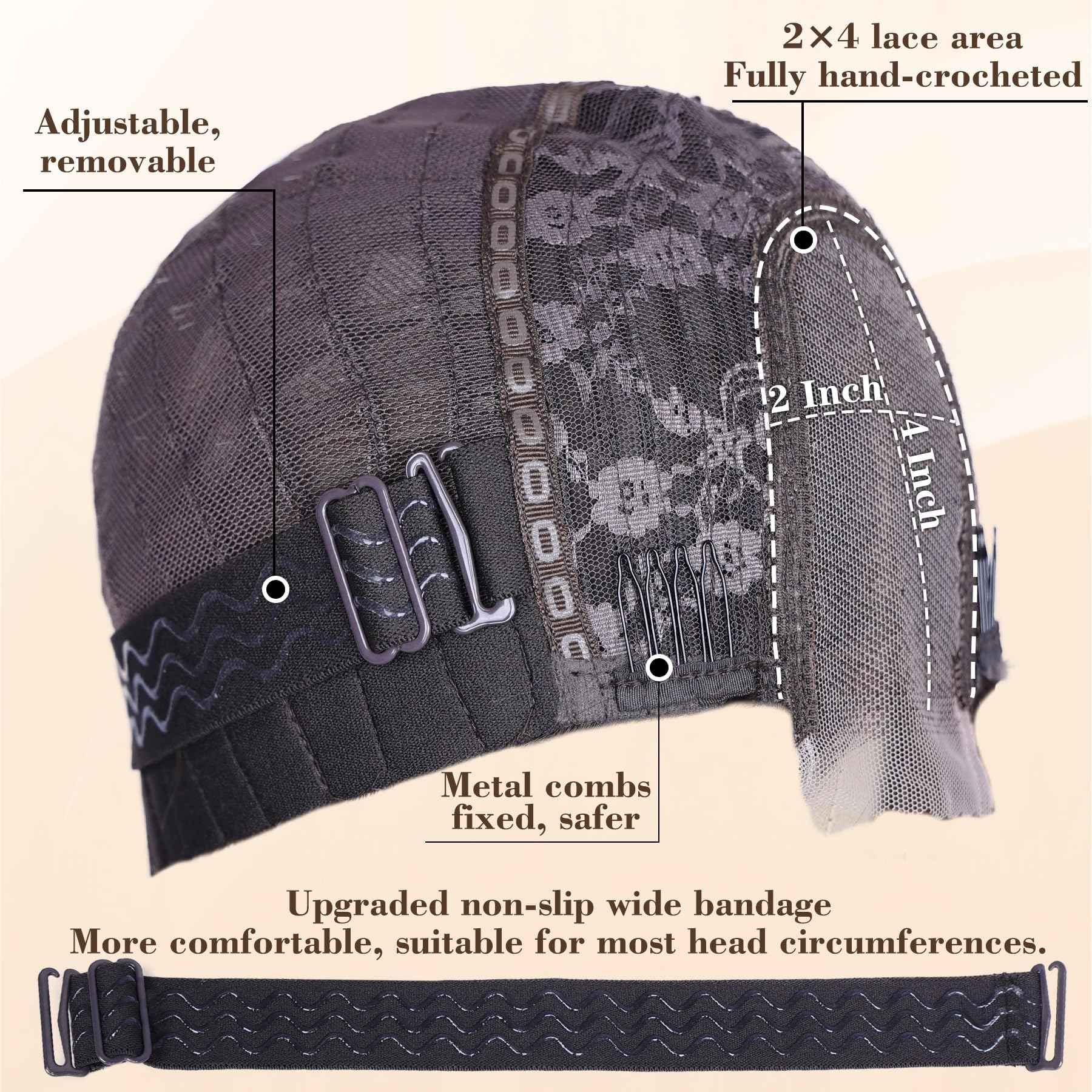 NAYOO Long Ombre Blonde Wavy Wig for Women 26 Inch Middle Part Lace Hairline Curly Wavy Wig Natural Looking Synthetic Heat Resistant Fiber for Daily Party Use