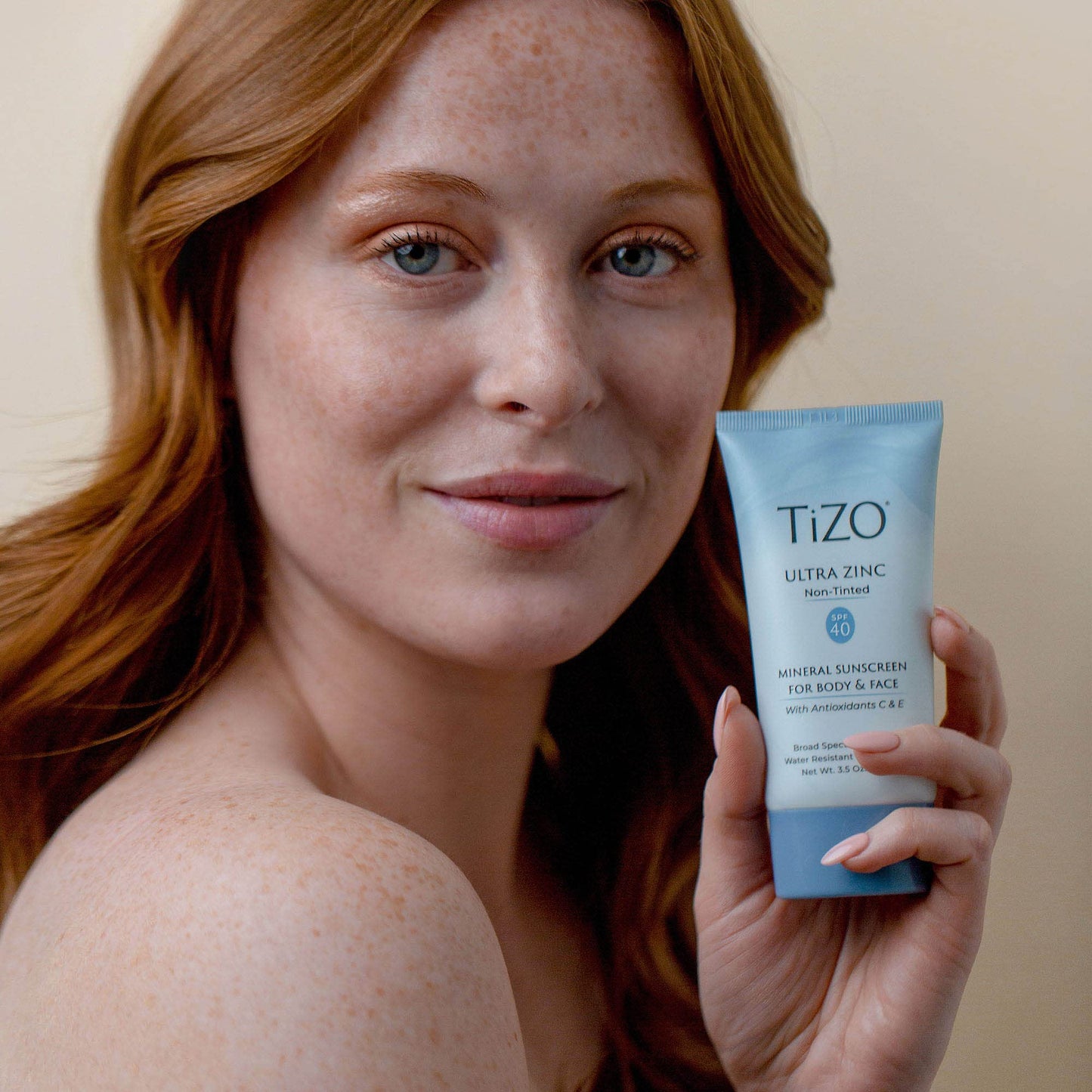 TiZO® Ultra Zinc | Non Tinted | Broad Spectrum SPF 40 for face and body | UVA and UVB protection | 20% Zinc Oxide formula | All Skin Types | 3.5 oz/50 g