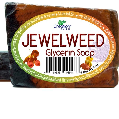 Creation Farm Jewelweed 8 oz Mist and Jewelweed soap 2 Pack Extra efffective When Used Together