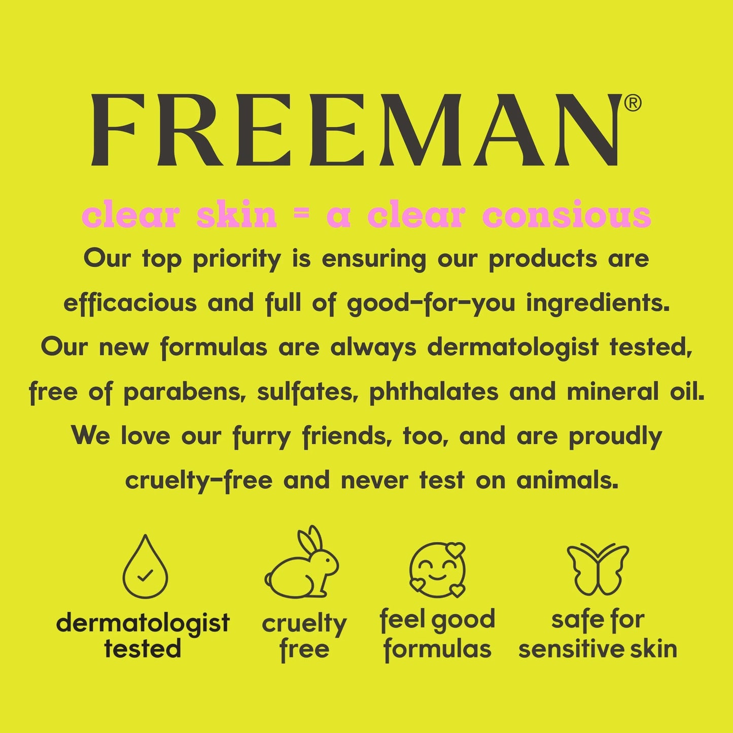 Freeman Pore Minimizing Clay Mud Facial Mask, Koalin Clay, Oil Controlling Face Mask, Reduces Impurities, Perfect For Breakout Prone Skin, Vegan & Cruelty-Free, 2 fl.oz./ 60 ml Jar, 2 Count