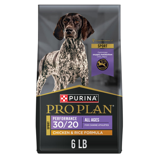 Purina Pro Plan High Calorie, High Protein Dry Dog Food, 30/20 Chicken & Rice Formula - 6 lb. Bag