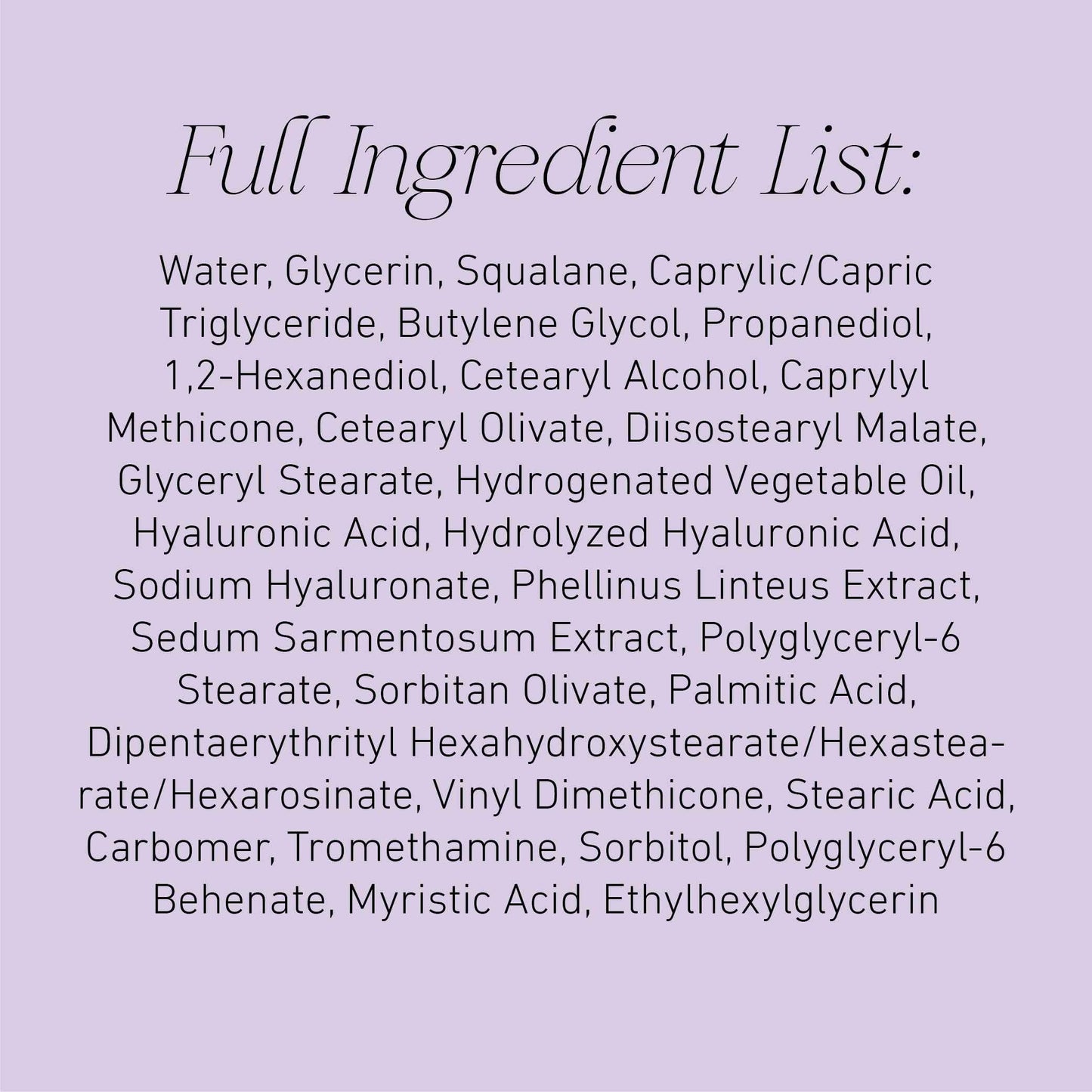 good light Order of the Eclipse Hyaluronic Face Cream. Hydrating Facial Moisturizer & Overnight Face Lotion With Hyaluronic Acid For Dry & Sensitive Skin. Vegan Korean Skin Care, 1.69 Fl. Oz.