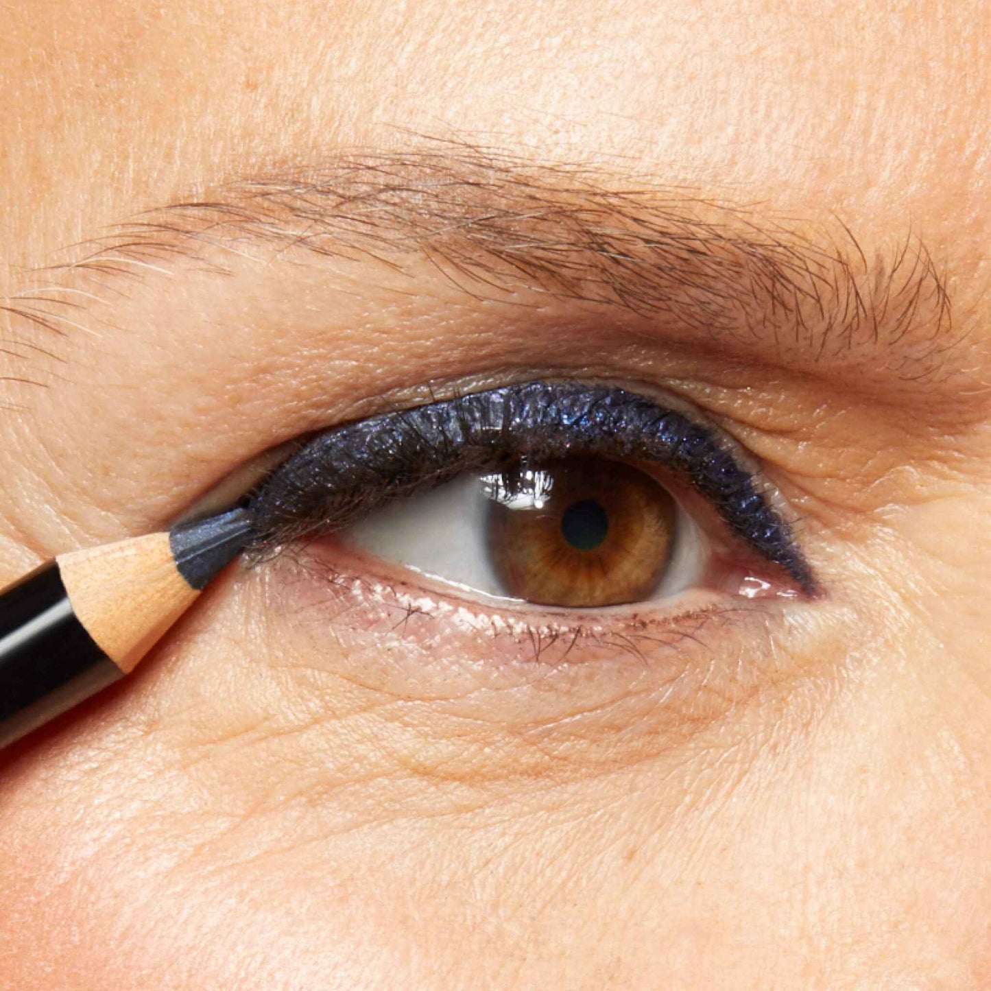 LAURA GELLER NEW YORK Marble Eyes Multidimensional Eyeliner Pencil, Mystery Mauve + Kajal Longwear Kohl Eyeliner, Smoky Amethyst