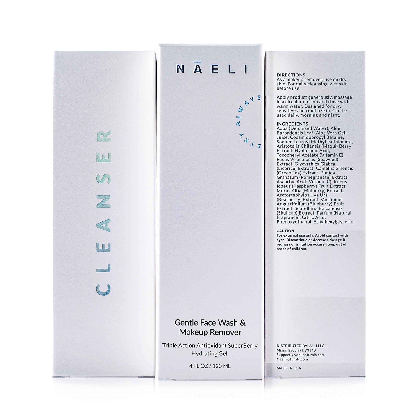 NAELI Retinol Night Moisturizer & Gentle Facial Cleanser Set – Natural Anti Aging Skincare Gift for Women & Men, Reduces Wrinkles, Improves Skin Texture, Soothes & Hydrates.