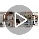 Black Manicure Table with LED Light & Lamp, Nail Tech Desk, Professional Salon Furniture