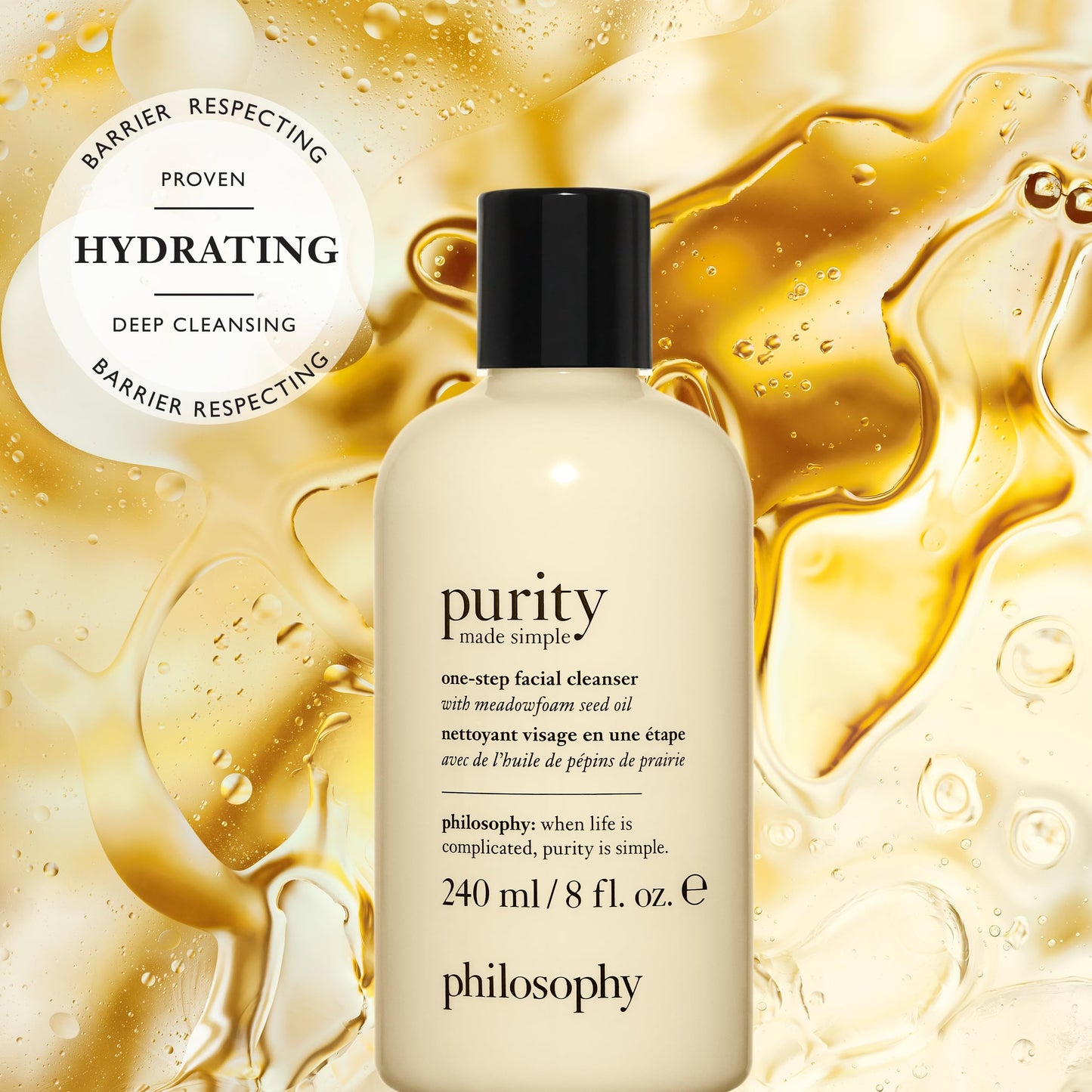 philosophy Purity Made Simple One-Step Facial Cleanser, 16 Fl. Oz.