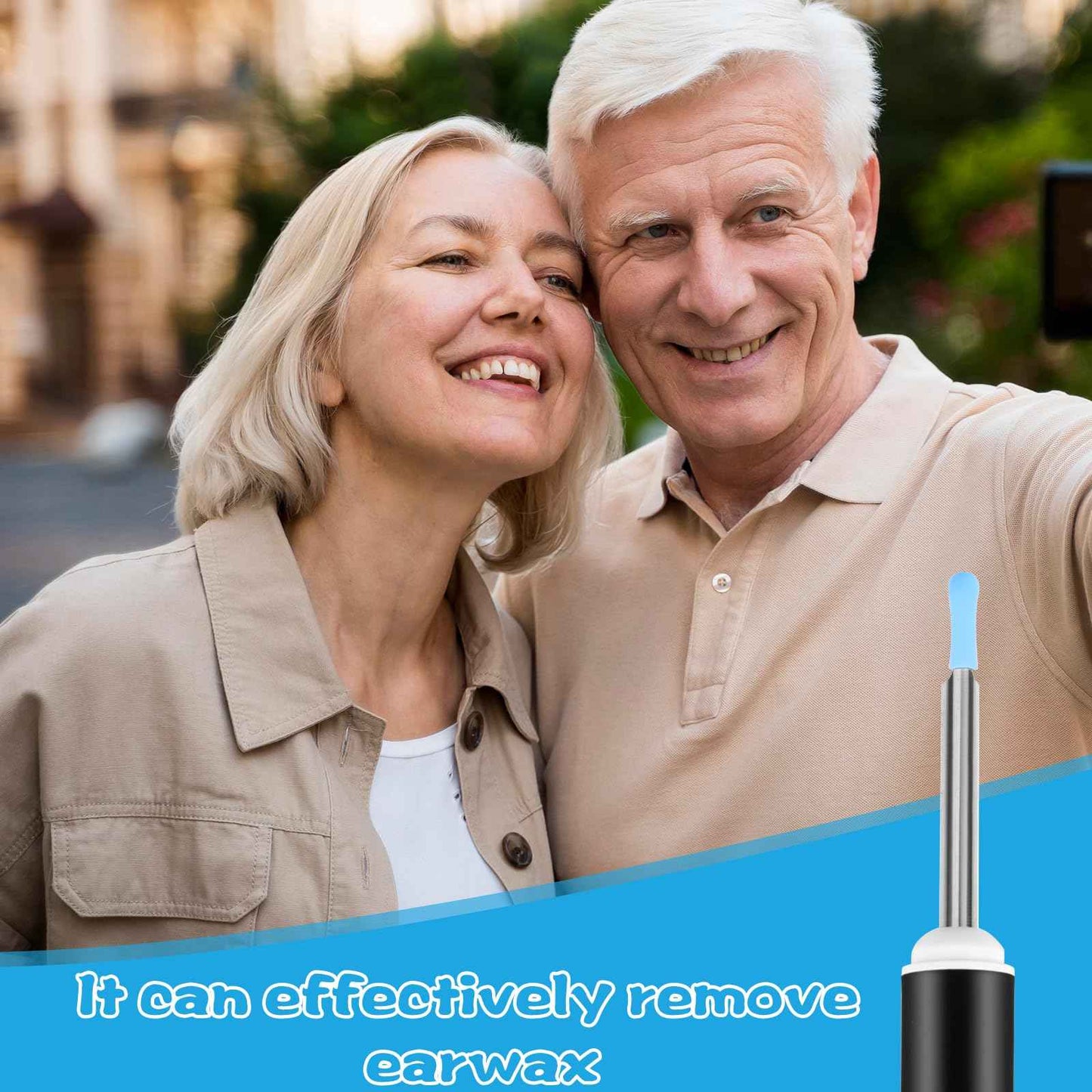 Youdaju 120Pcs Ear Spoon Tips Silicone Ear Spoon Replacement Tips Ear Cleaner Replacement Tips Ear Wax Removal Replacement Tips Ear Health Care Ear Cleaning Kit