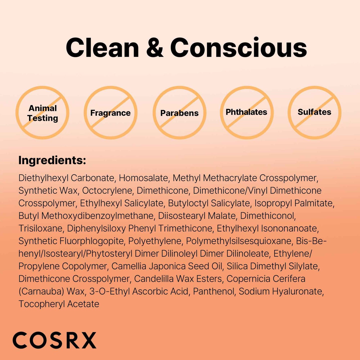 COSRX Airy-Light Clear Sunscreen Stick with Vitamin E & C SPF 50, 0.67 oz, 19g, Lightweight, Travel Essentials, Summer Essentials, Korean Skin Care, Korean Matte Sunscreen for Face, Stocking Stuffers
