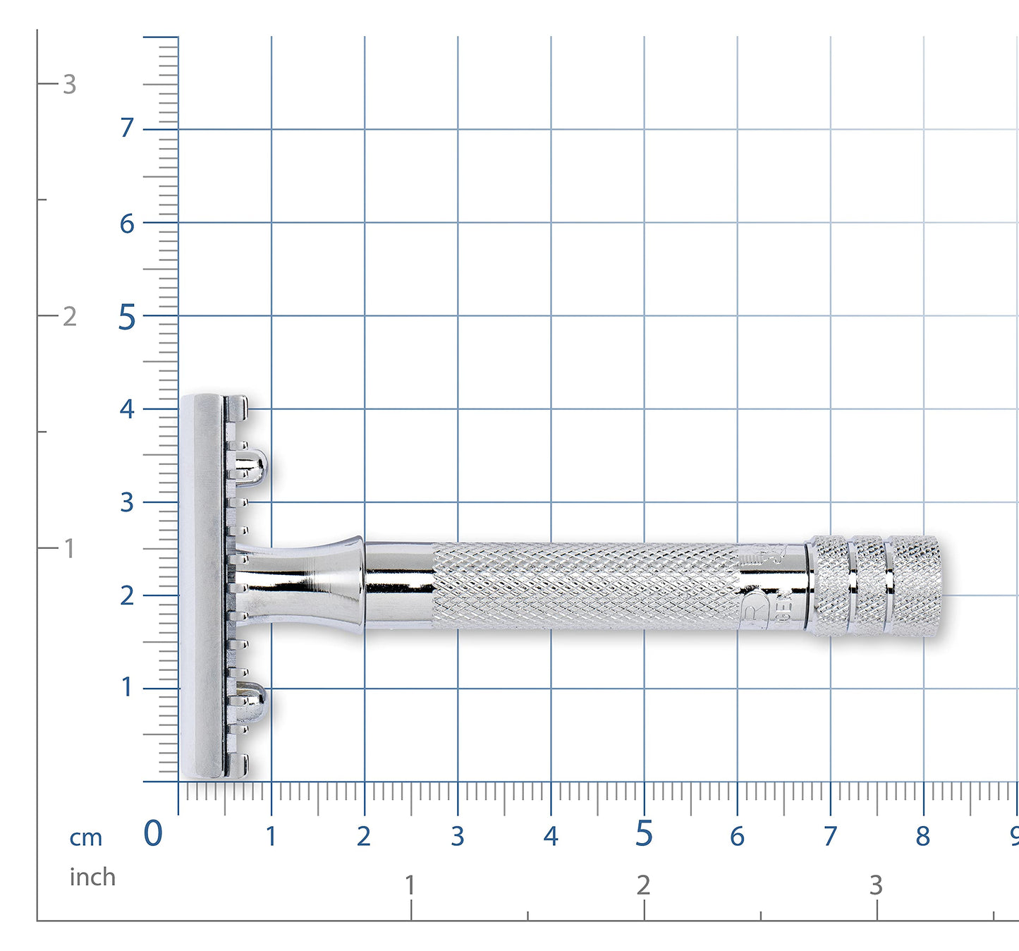 Merkur Classic 3-Piece Razor Double Edge Safety Razor, MK-15C