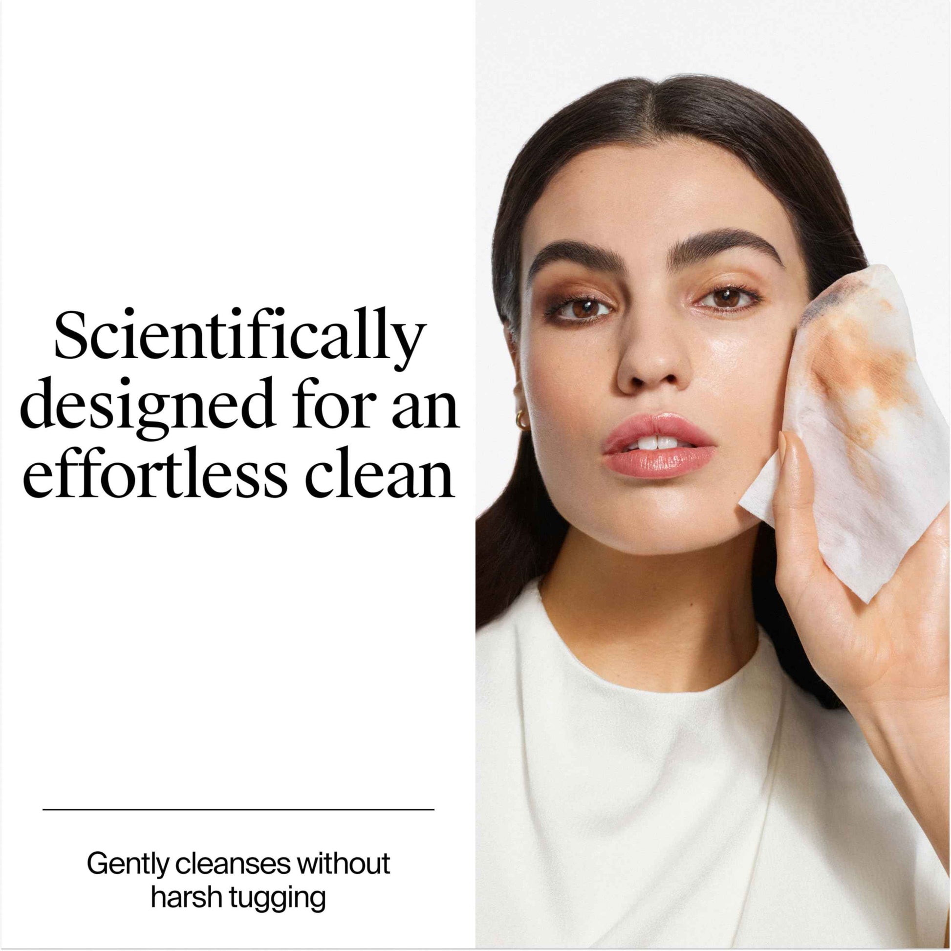 Neutrogena Makeup Remover Wipes, Daily Facial Cleanser Towelettes, Gently Cleanse and Re-move Oil & Waterproof Makeup, Alcohol-Free Makeup Wipes, 21 ct