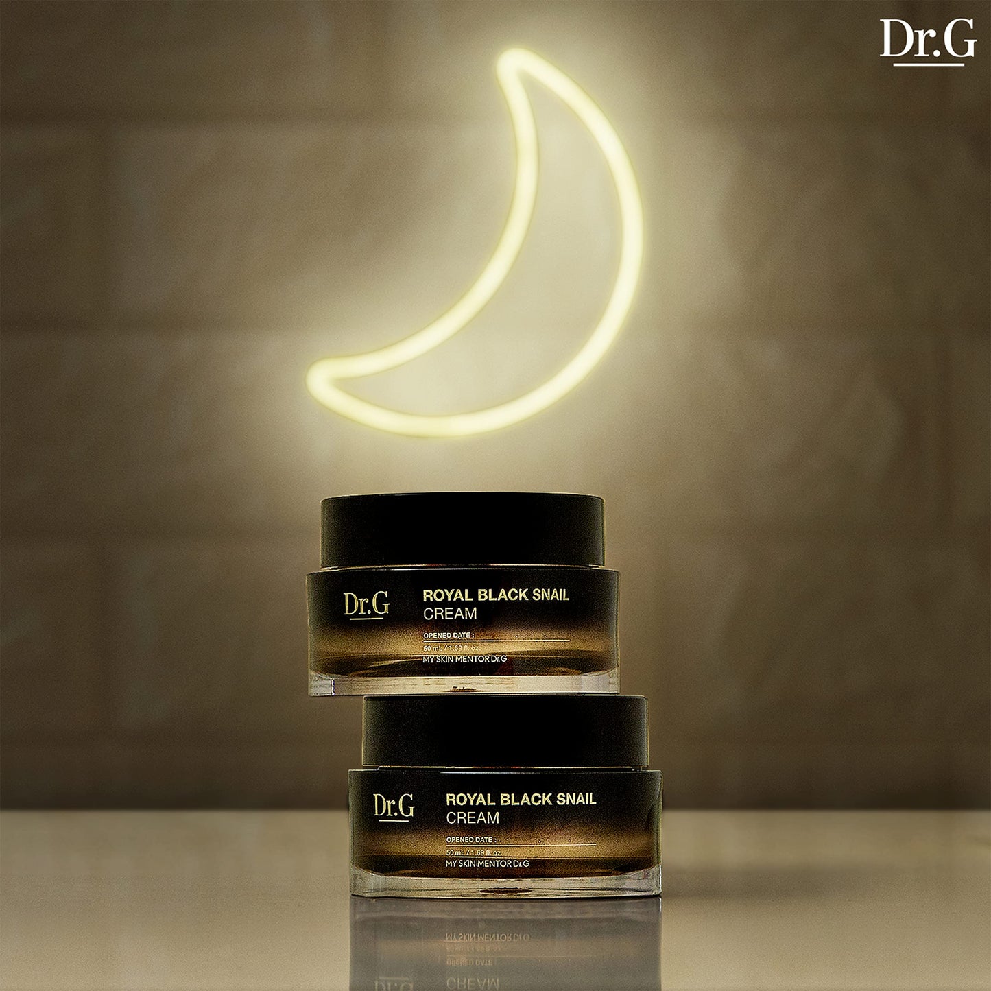 Dr. G Royal Black Snail Cream, 50ml - Korean Moisturizer, Snail Mucin Moisturizer, Korean Skin Care Moisturizer, Korean Face Moisturizer Korean, Moisturizer Face Cream Korean, Kbeauty, K Beauty