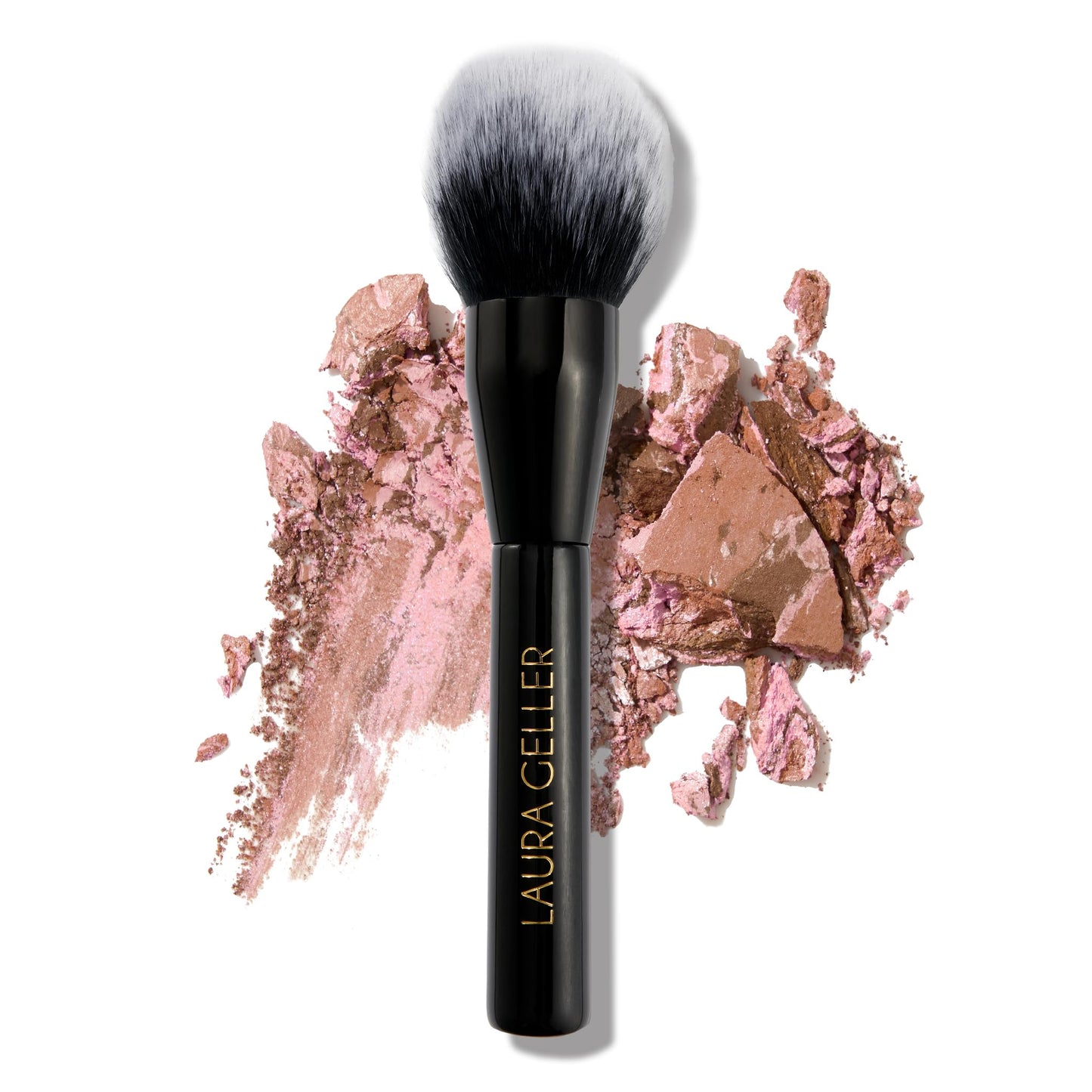 LAURA GELLER NEW YORK Classic Bronzer Brush | Fluffy Powder Brush, Contour & Define, Vegan Bristles