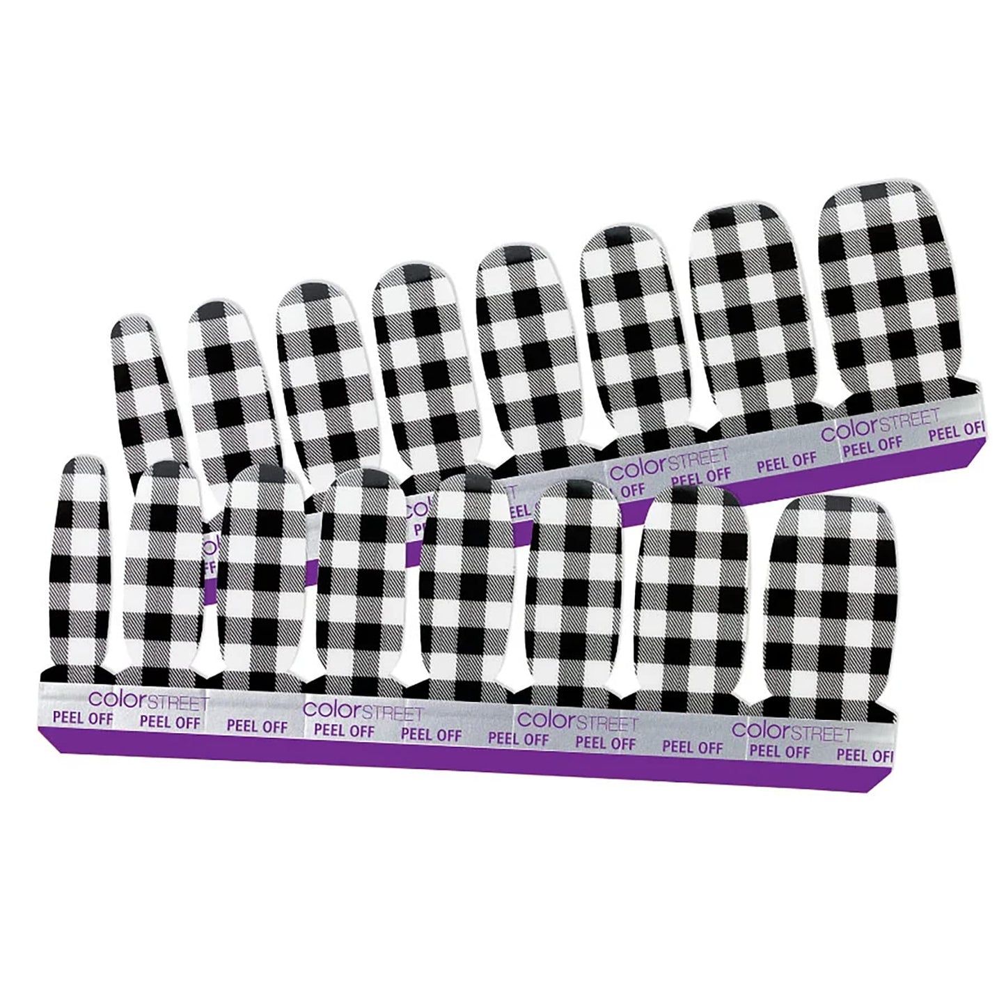 Color Street Nail Polish Strips Plaid About You