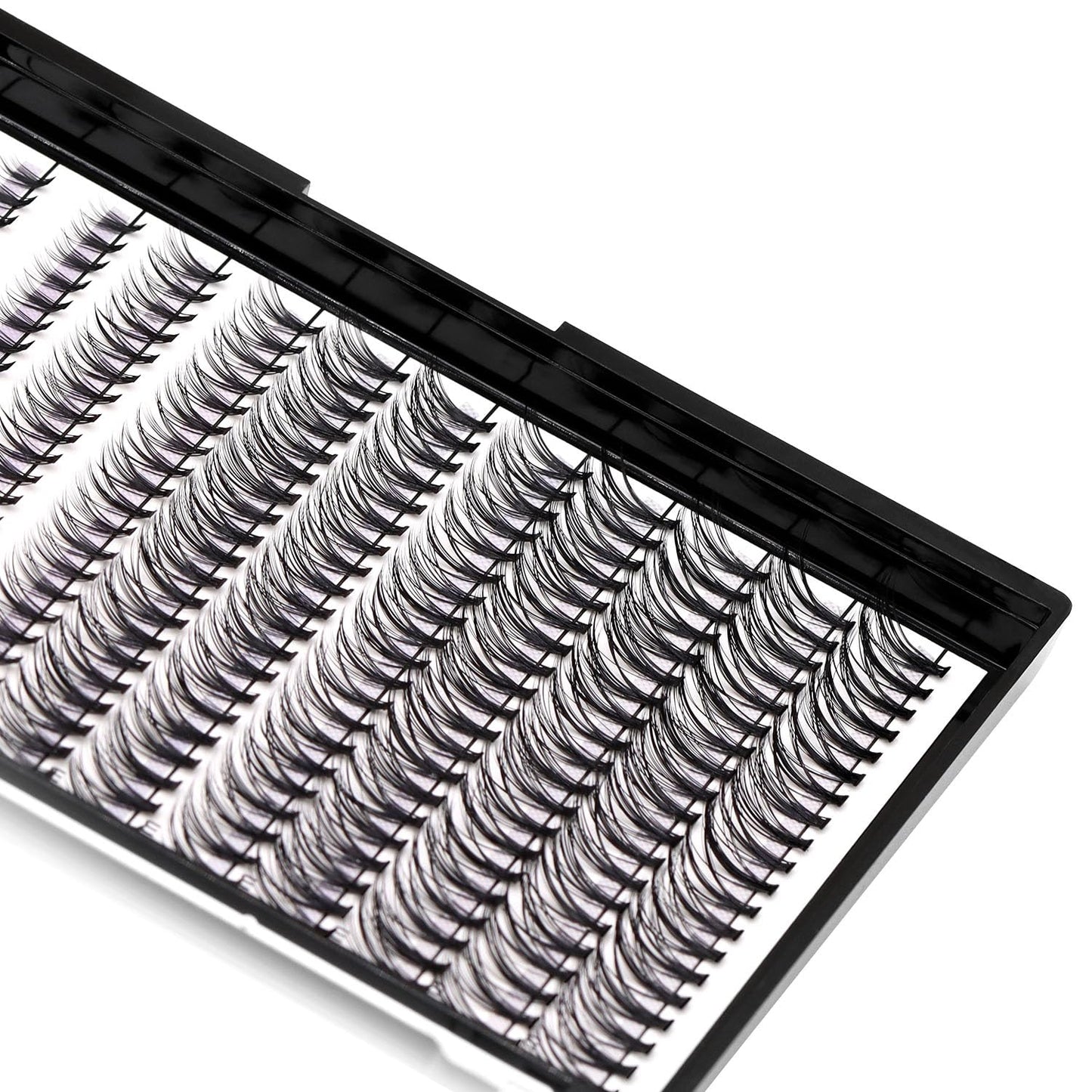 Vayator Large Tray 220 Cluster/Box Eyelashes 0.07 Thickness Eyelashes Individual Eyelash False Eyelashes Extension Eyelash 10D/20D/40D/50D Eyelash (20RR-8-10-12-14mm Mixed）