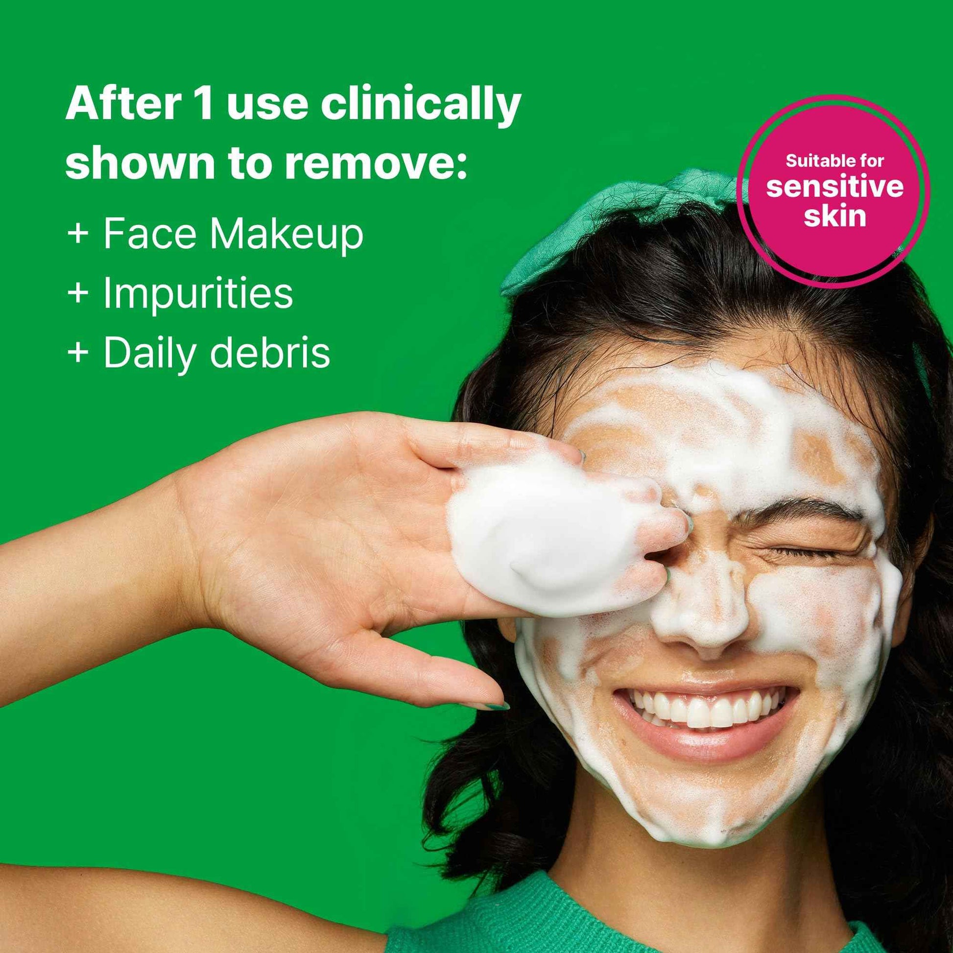 Dr.Jart+ Cicapair Gentle Foam Korean Face Wash Cleanser for Sensitive Skin with Centella Asiatica | Korean Skin Care, 5.07 Fl Oz