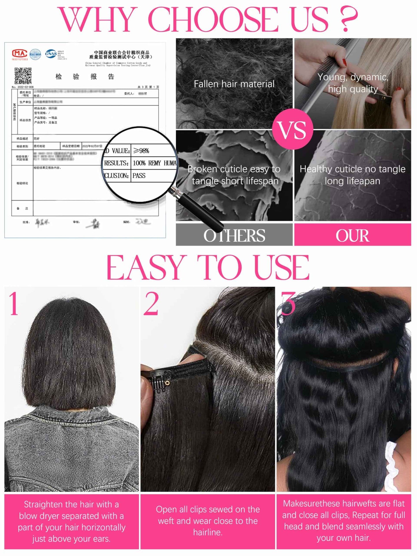 Lacer Clip in Hair Extensions Real Human Hair, 16 Inch Straight Clip ins 1B Natural Black, Remy Human Hair Extensions 7pcs Per Set