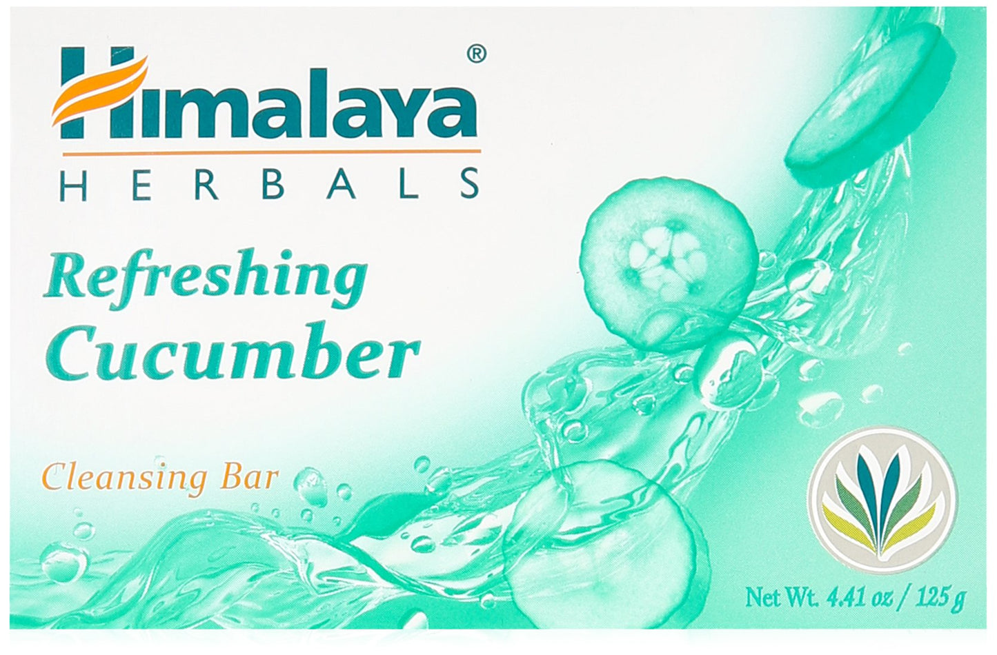 Himalaya Herbal Healthcare Refreshing Cucumber Cleansing Bar, 4.41 Ounce,6 Count