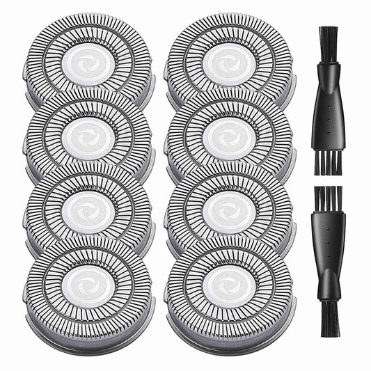 Pitbull Shaver Replacement Blade for Skull Shaver Replacement Heads Pitbull Gold PRO, Pitbull Silver PRO, Pitbull Platinum PRO, Palm Electric Razors, 8 - Pack for Head Shavers for Bald Men, Premium