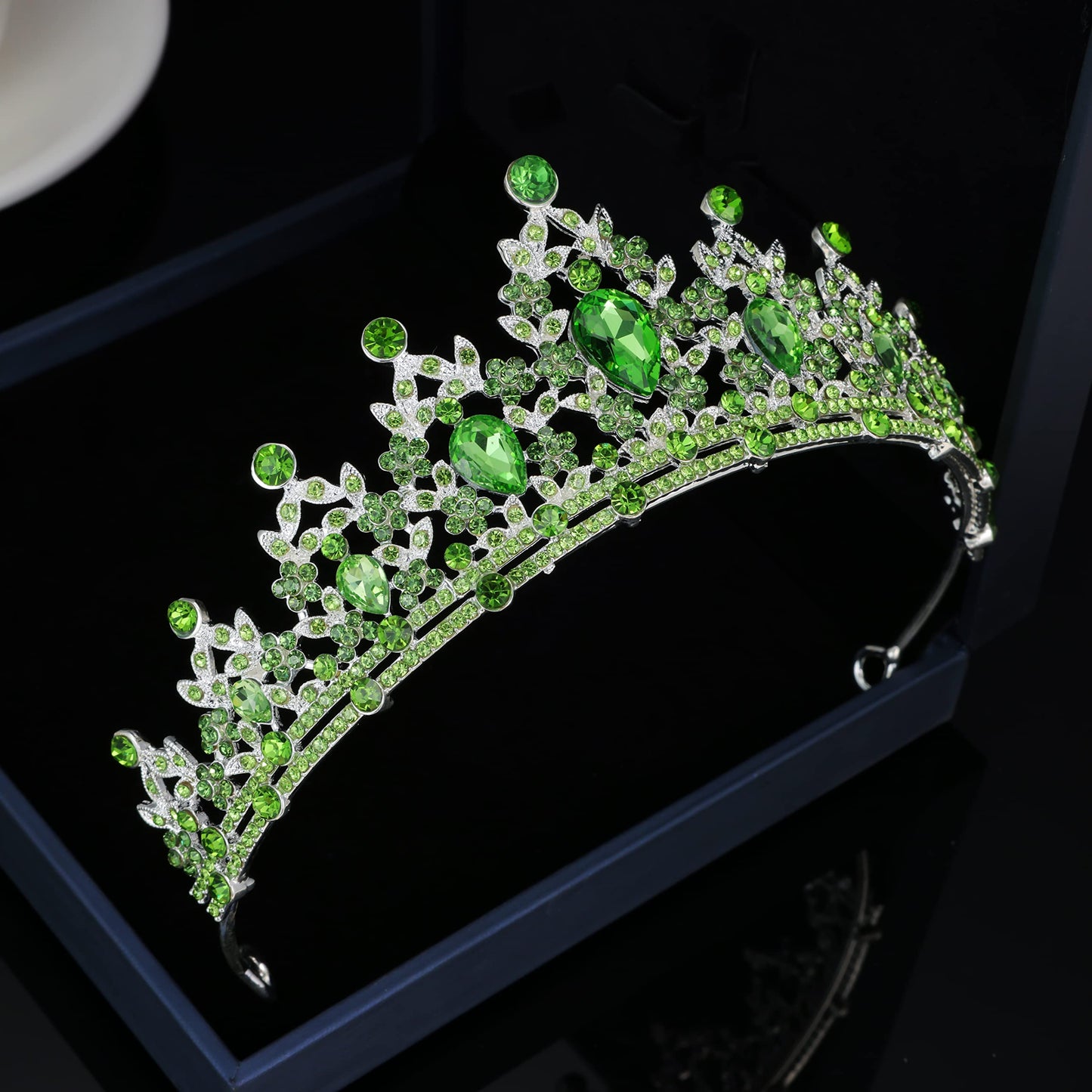 Kamirola -St. Patrick's Day Queen Crown and Tiaras Princess Crown for Women Crystal Headbands for Bridal, Princess for Wedding and Party