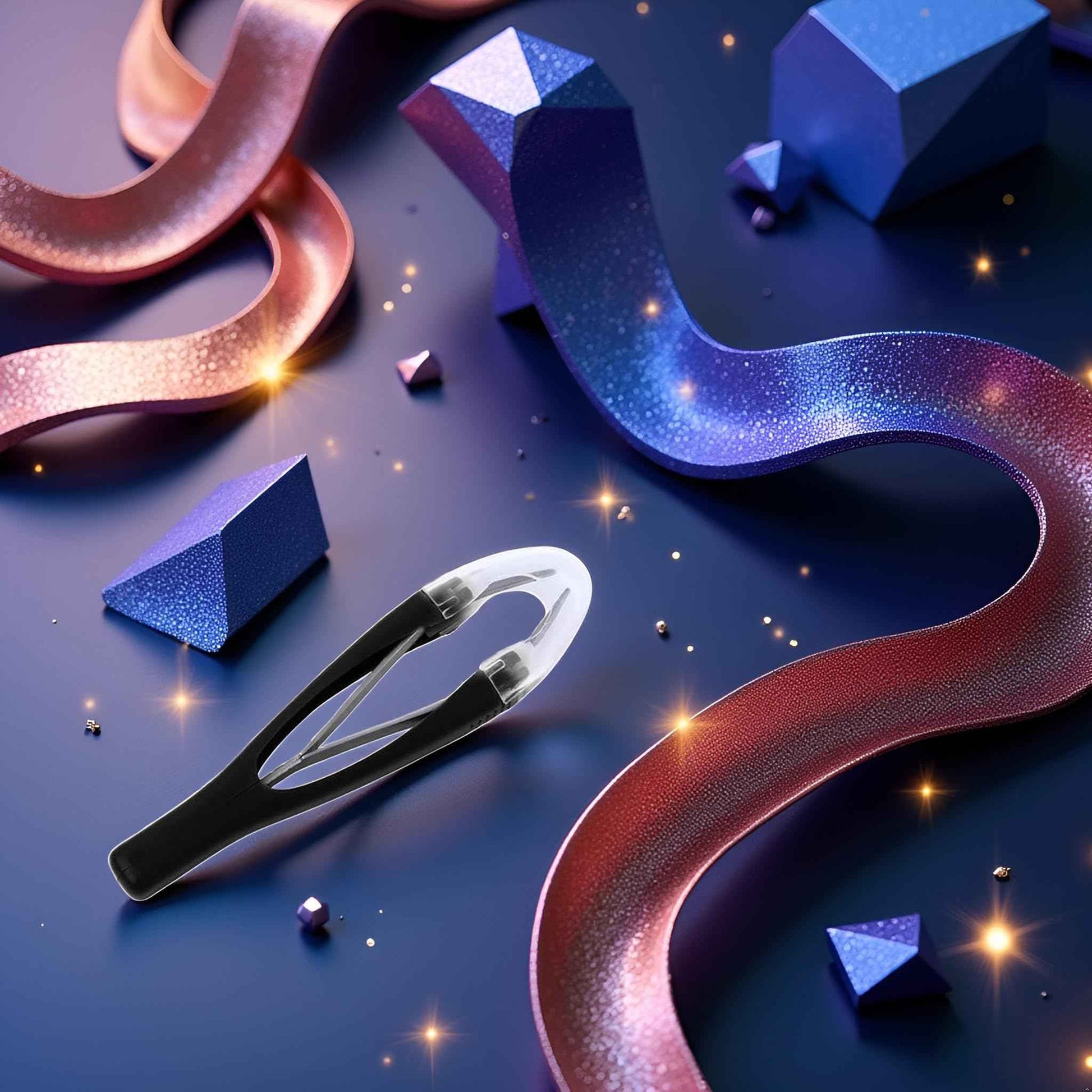 Black Automatically Retractable Eyebrow Tweezers Stainless Steel Tweezers for Women Facial Hair and Ingrown Hair Removal Hair Removal Tweezer Shave and Hair Removal