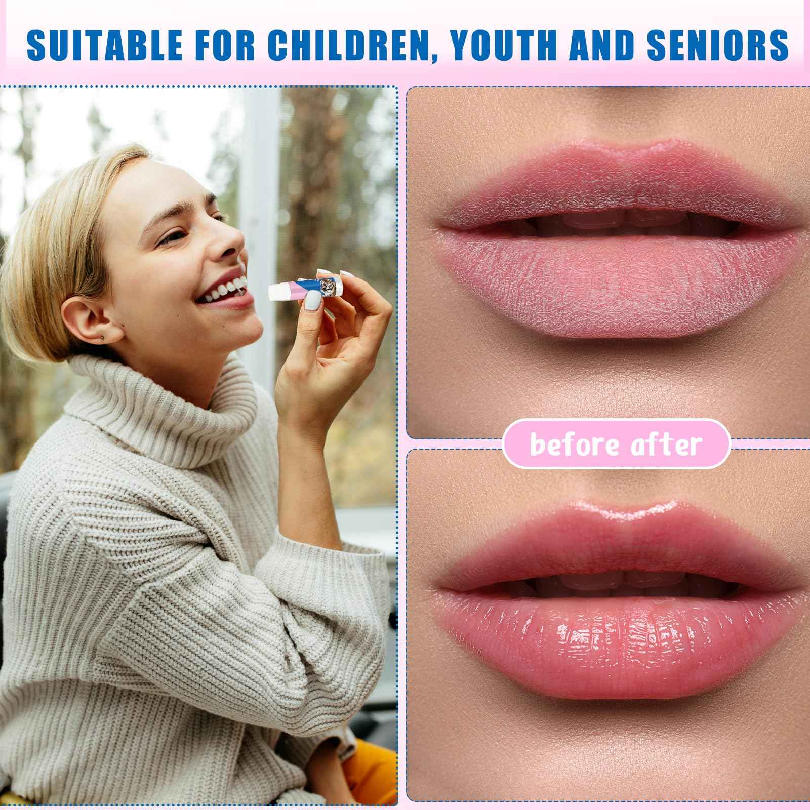 Dansib 40 Sets Employee Appreciation Gifts Bulk for Coworkers Thank You Staff Gift Inspirational Animal Pun Lip Balm Note Cards Organza Bag for Office Pocket Favor Party Team Volunteer Nurse Friend