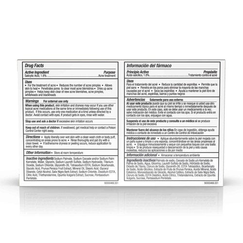 Asepxia Acne Treatment Bar Soap with Baking Soda | Face Wash, Deep Cleansing, Natural Extracts, Gentle Daily Use, 1.8% Salicylic Acid for Pimples & Blackheads, 4 Oz, 5-Pack