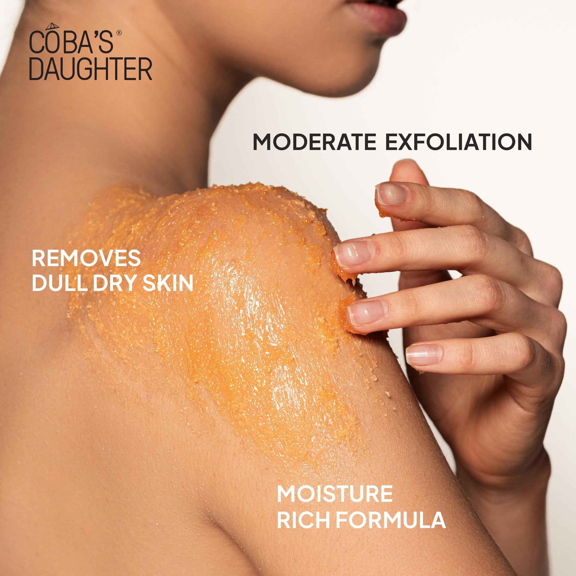 COBA'S DAUGHTER Luxury Spa Gift Set – 3-Piece Mini Body Scrub Trio with Honey Turmeric, Almond Orange & Aloe Vera – Travel Size Self-Care Gift for Holiday, Christmas, Birthday, Wedding Favor