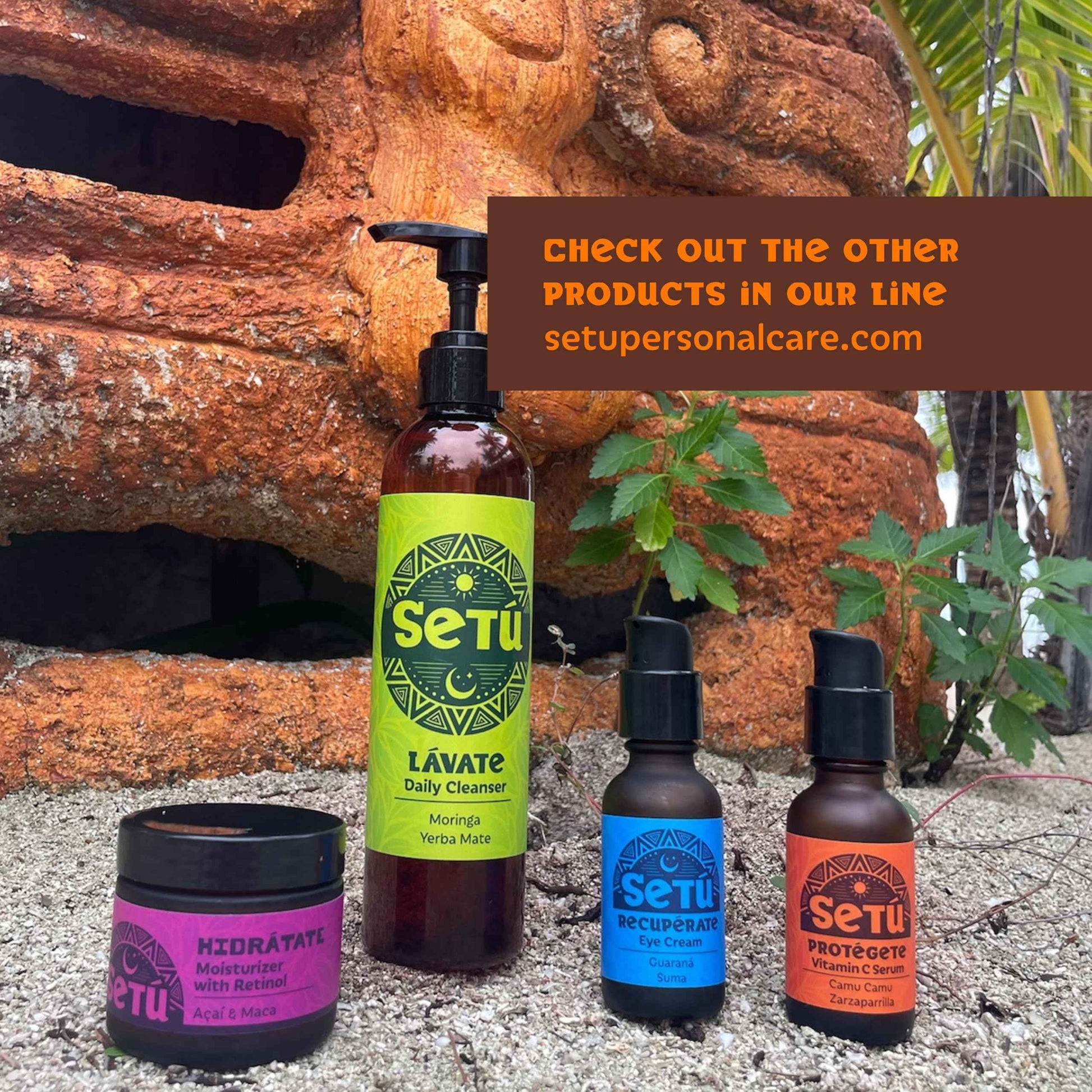 Setú Vitamin C Serum for Men | Brightening Serum with Camu Camu & Zarzaparrilla | Helps Provide Antioxidants for Younger-Looking Skin | Revitalizing & Fast-Absorbing | 1 fl. oz | 30 ml