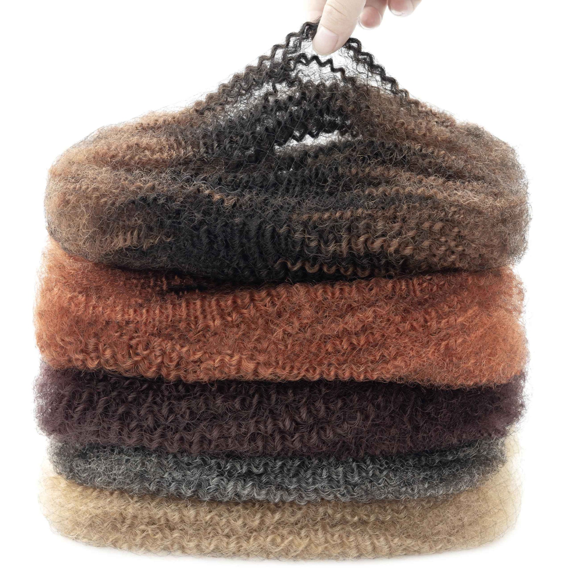 Pre-sretched Afro Kinkys Bulk Human Hair Human Hair for Locs/Twists/Braids/Repair Locs Afro Kinky Curly Bulk Can Bleach And Dye(#30,14inch 50g)