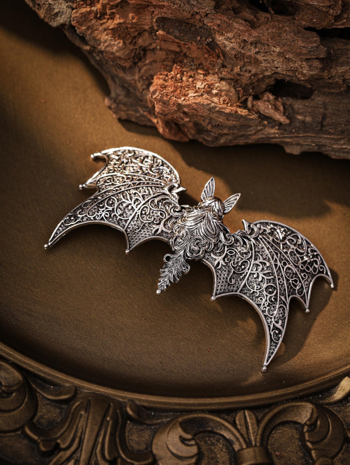 HAQUIL Vintage Gothic Bat Hairpin Wing Celtic Hairpins Hair Accessories Hair Clips