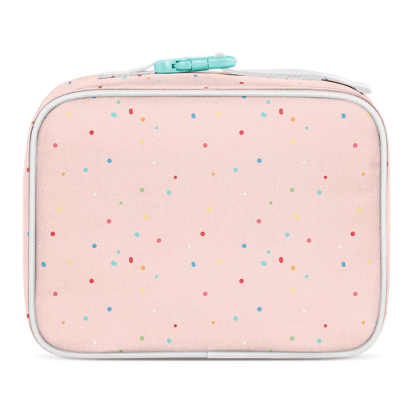 Simple Modern Kids Lunch Box for School | Reusable Insulated Lunch Bag for Toddler, Girl, and Boy | Meal Containers with Exterior & Interior Pockets | Hadley Collection | Rainbow Speckles