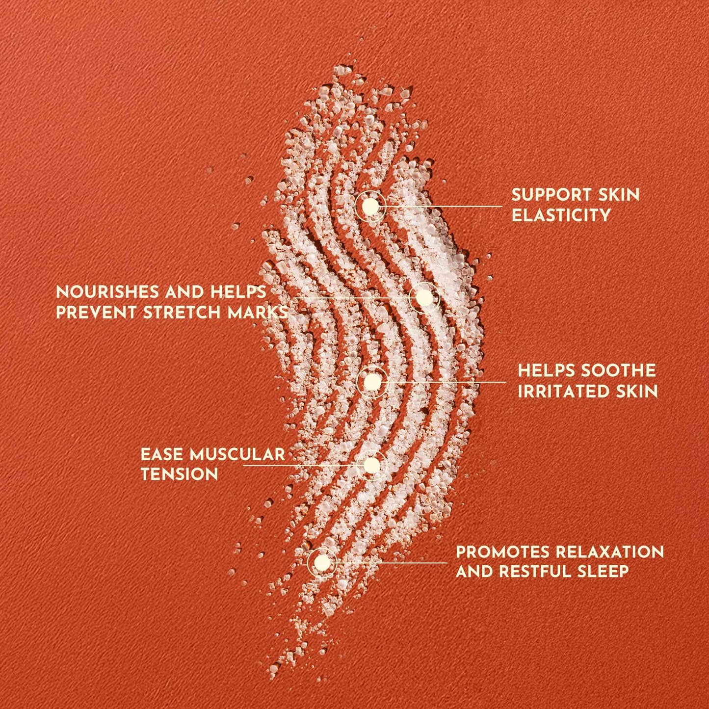 WholyMe Pregnancy Bath Salts - Epsom Salt for mothers-to-be. Eases muscular tension & irritated skin. Promotes skin elasticity (anti-stretch marks). Ideal for prenatal relaxation & restful sleep - 1kg