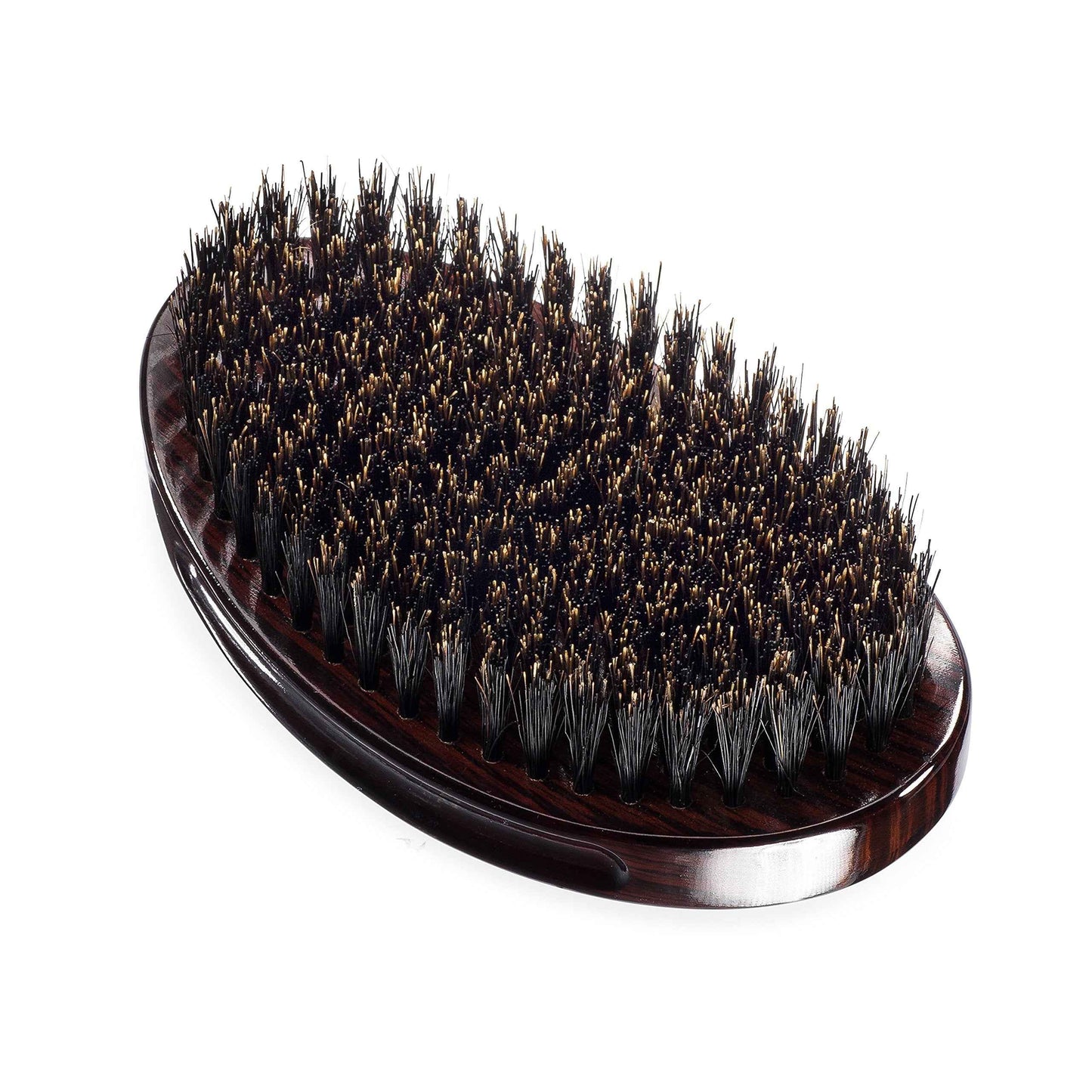 Torino Pro Wave Palm Brush #730 by Brush King - Medium Curve 360 Waves Multi-Purpose Brush