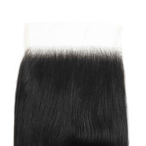 5x5 Closure Body Wave Transparent HD Lace Closure 12A Brazilian Virgin Human Hair Closure Free Part Pre Plucked with Baby Hair Natural Color 14 Inch