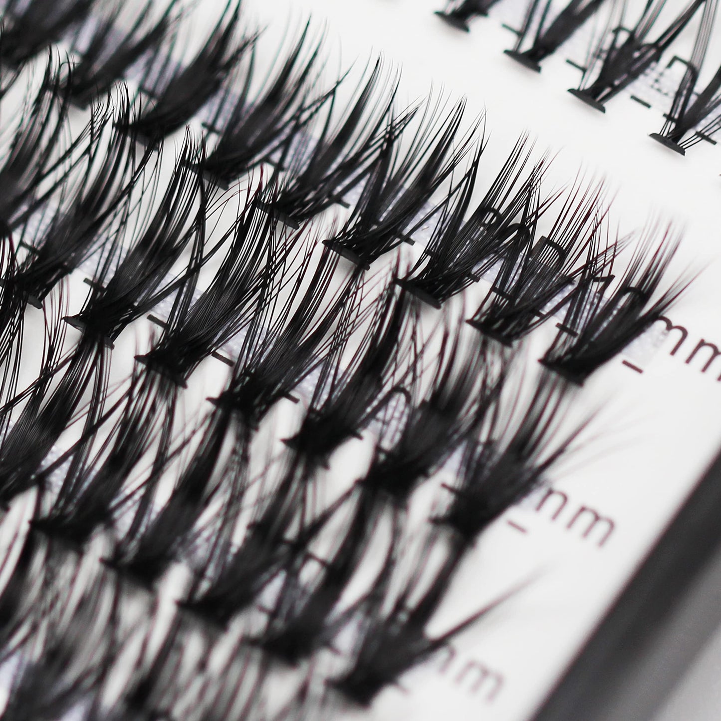 Bodermincer Lash Extension 240pcs C Curl 10D/20D Cluster Mixed, 8/9/10/11/12mm,10/11/12/13/14mm,12/13/14/15/16mm Mixed 8-10-12-14-16mm MIX Individual Cluster Lashes (40D-D Curl-9mm)