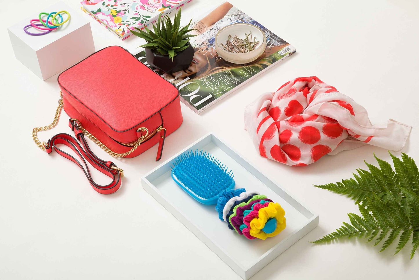 Goody Hair Scrunchies, 8 Count, Pack of 4, Jersey | Women's | Ouchless | Variety