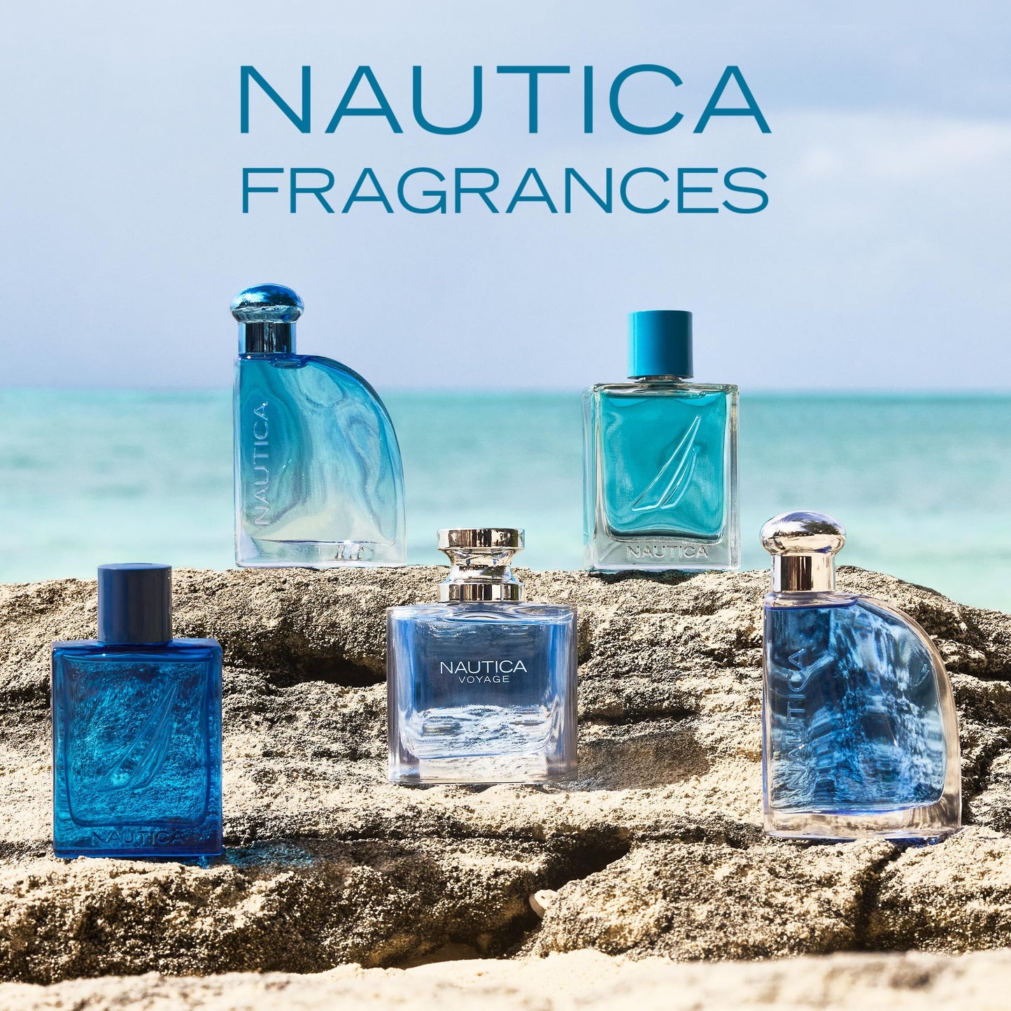 Nautica Pure Blue Eau de Toilette 1.6 fl oz (Pack of 1), Notes of Eucalyptus, Leather, and Vanilla, Men's Fragrance, Long Lasting, Everyday Fragrance, Travel Size