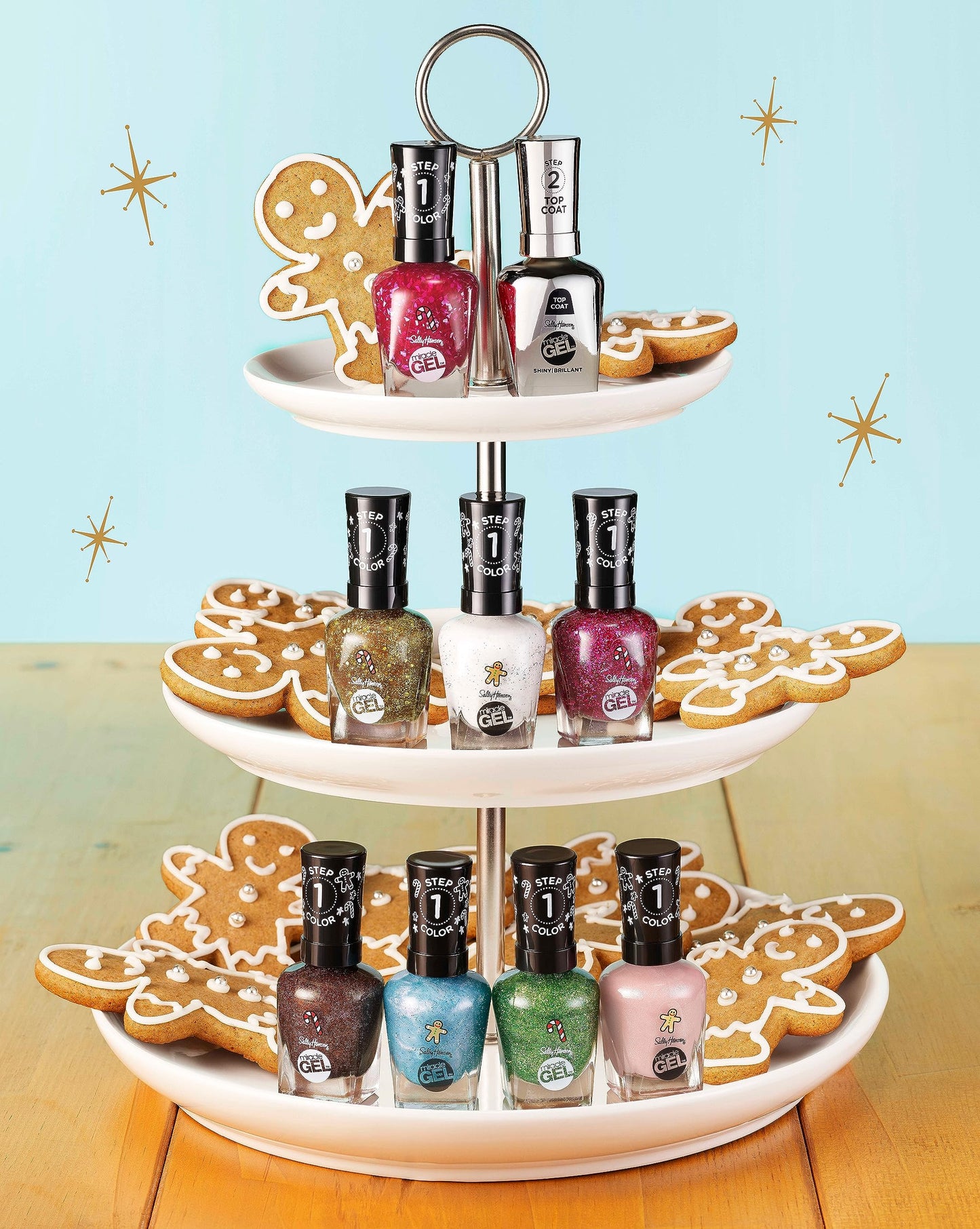 Sally Hansen Miracle Gel Holiday Collection - Nail Polish - Jack Frosted