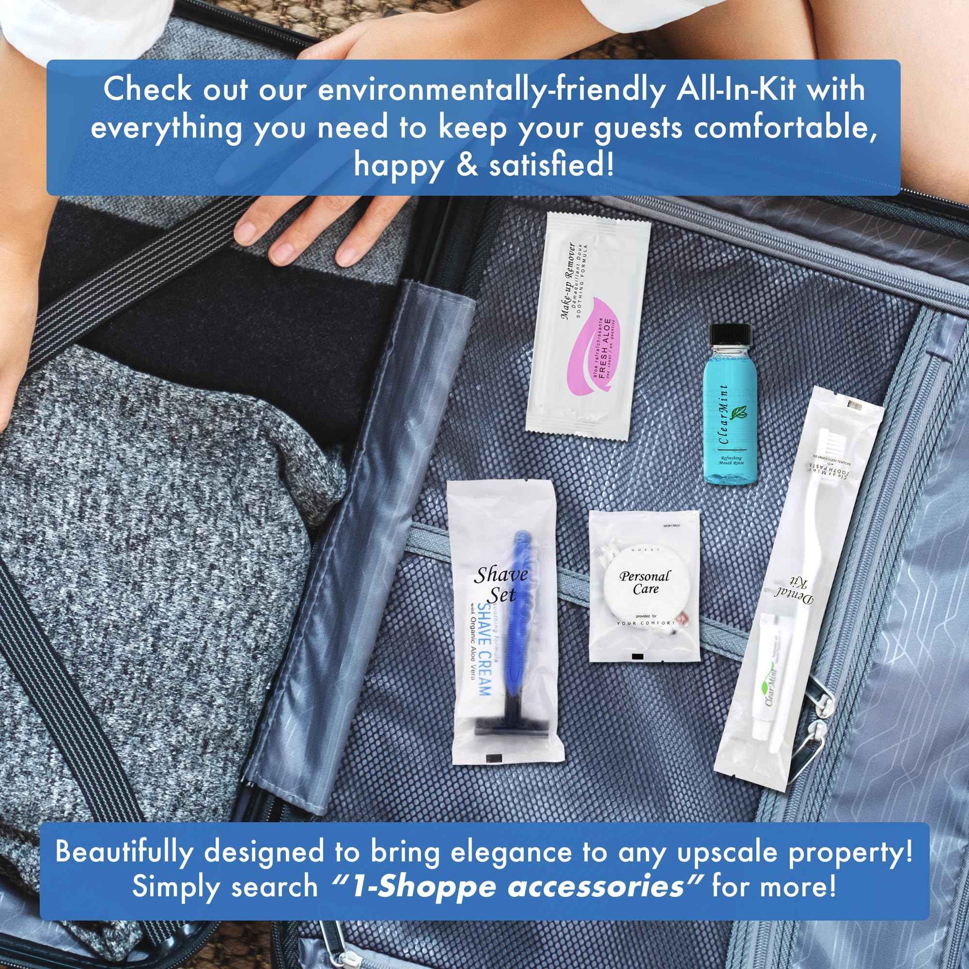 Double Blade Shaving Razor | Individually Wrapped | Disposable for Hotels & Hospitality | Case of 50