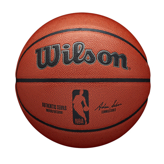 WILSON NBA Authentic Series Basketball - Indoor/Outdoor, Size 5 - 27.5"