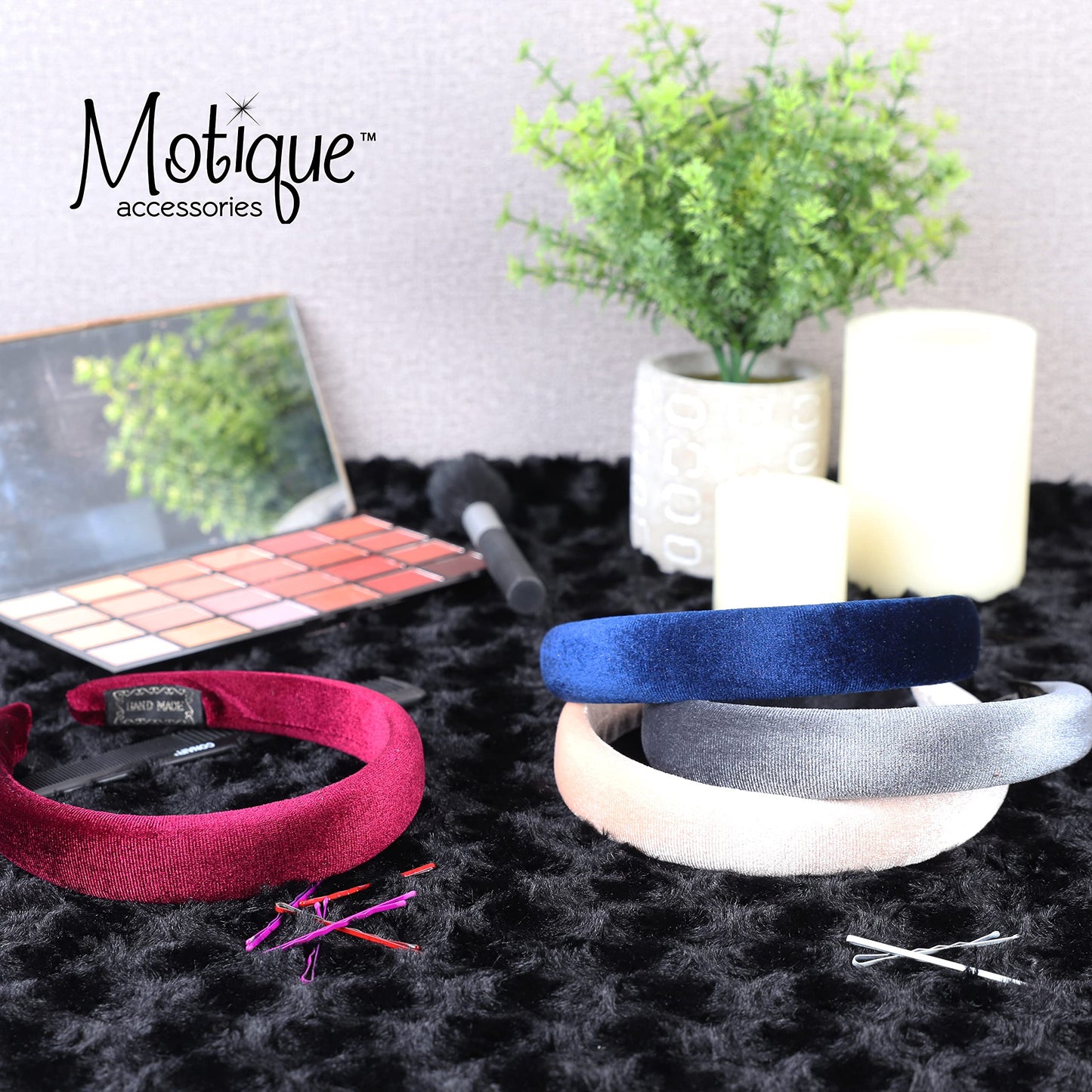 Tan Padded Headband for Women and Girls- Hair Styling Accessories Fashion Hairband