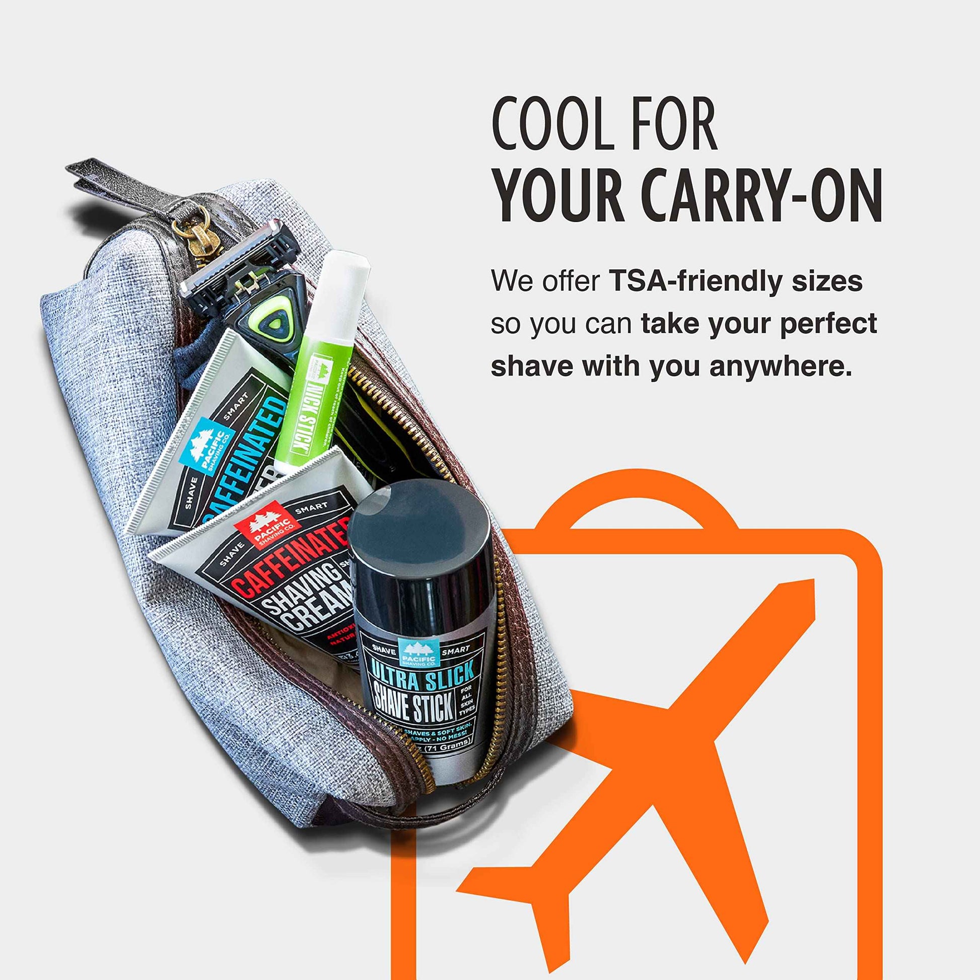 Pacific Shaving Company Nick Stick - A Shave Essential - Puts Nicks in Their Place - Liquid Roll-On Applicator, Dries Clear - With Vitamin E & Aloe Vera (0.25 Oz, 3 Pack)