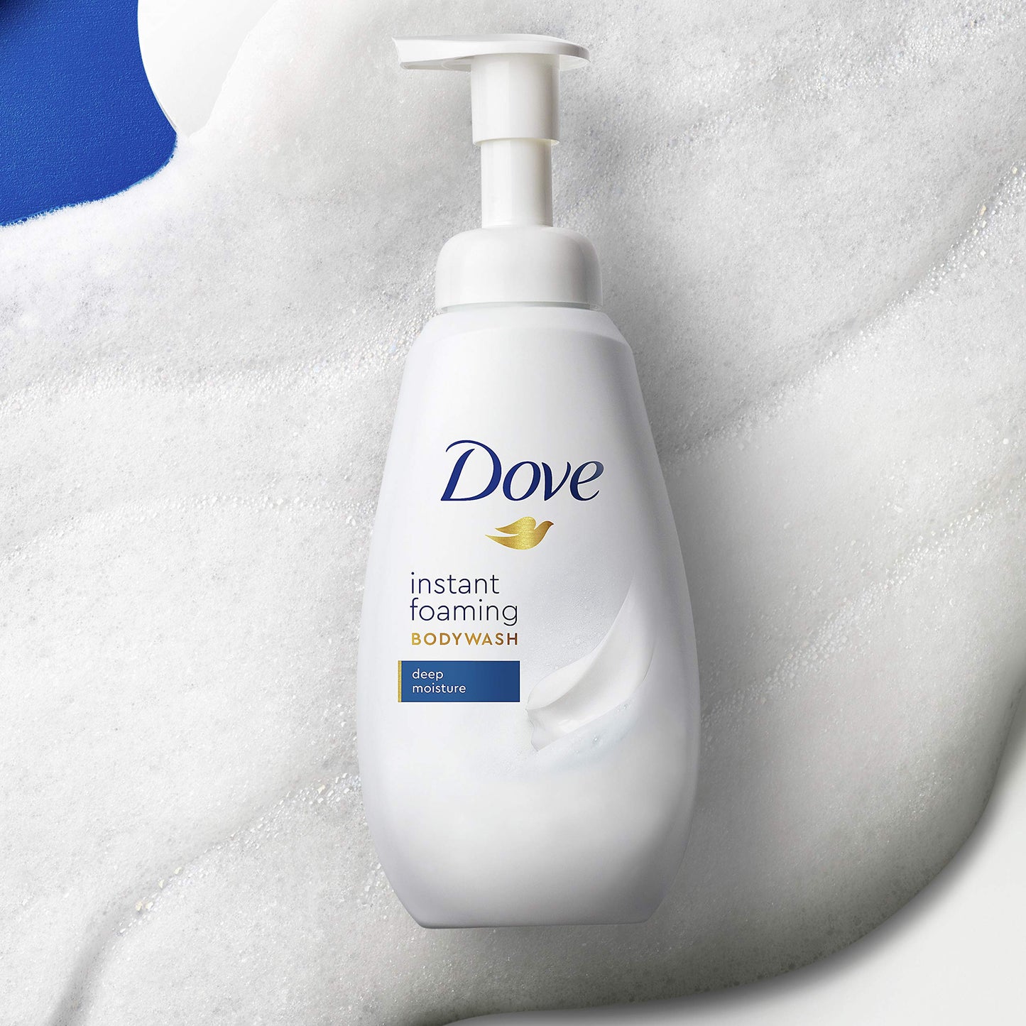 Dove Instant Foaming Body Wash for Soft, Smooth Skin Deep Moisture Cleanser That Effectively Washes Away Bacteria While Nourishing Your Skin,13.5 oz (Pack of 2)