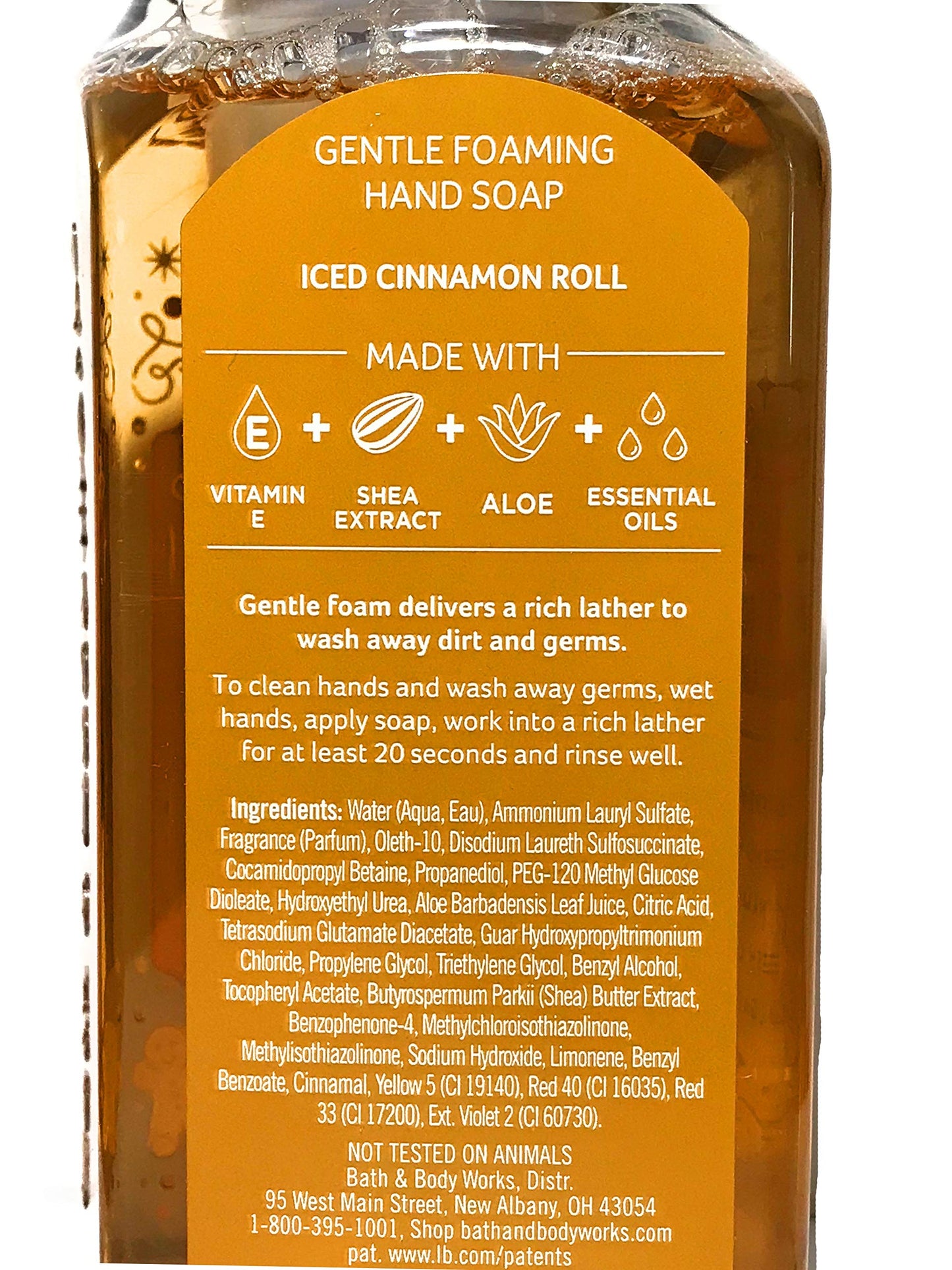 Bath and Body Works Iced Cinnamon Rolls Gentle Foaming Hand Soap, 2-Pack 8.75 Ounce (Iced Cinnamon Rolls)